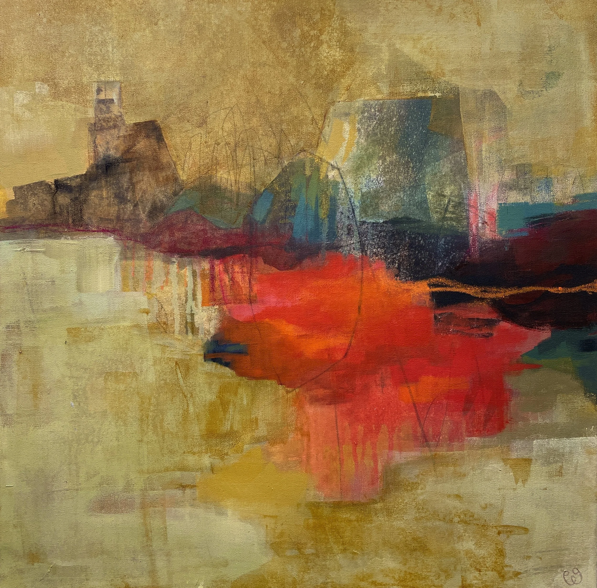 Sirocco, 24 x 24 Acrylic