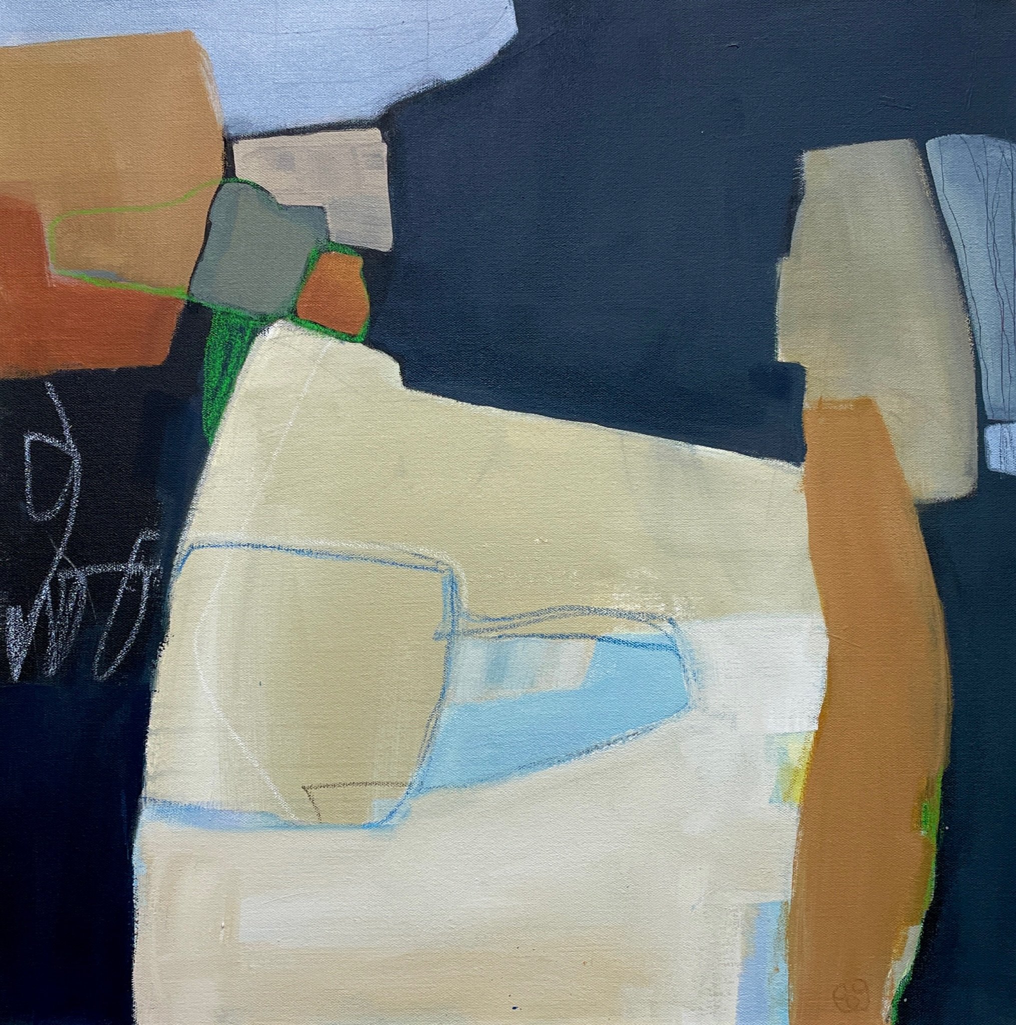 Quarry, 24 x 24 Acrylic