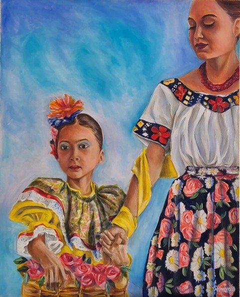 Holding Tight, 24 x 30