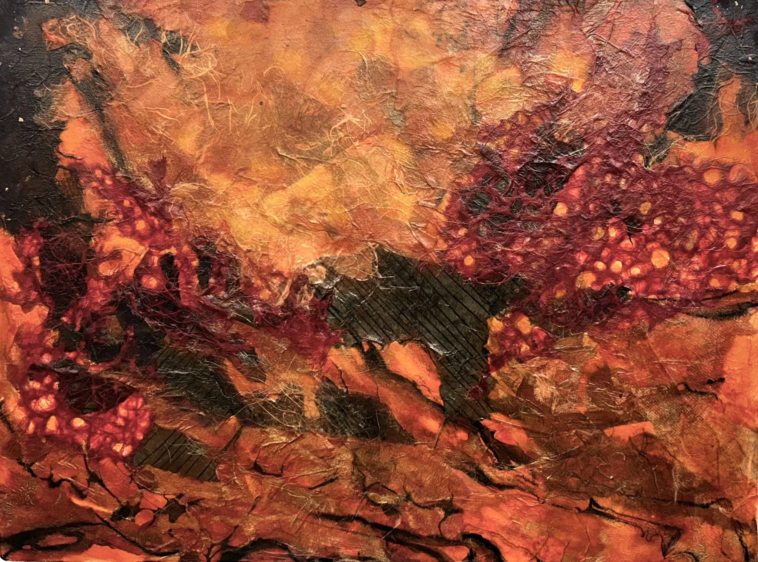 Autumn Embers, 18 x 24, Oil