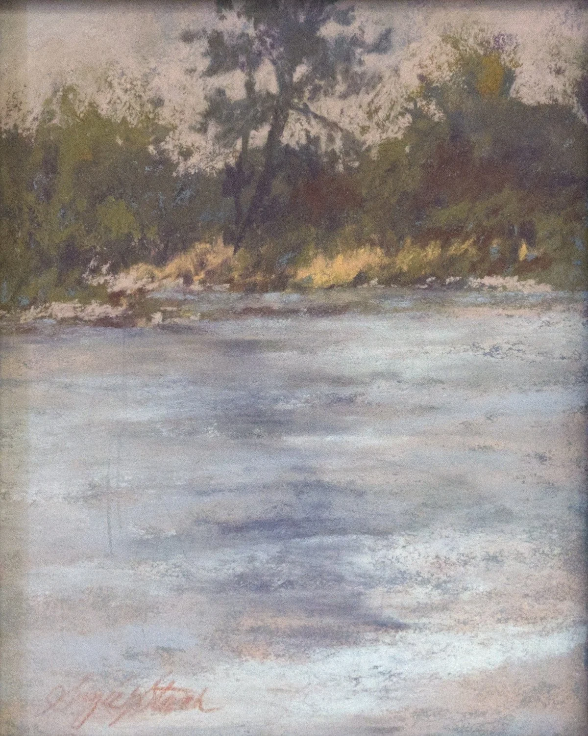 Quiet Space, 8 x 10 Pastel
