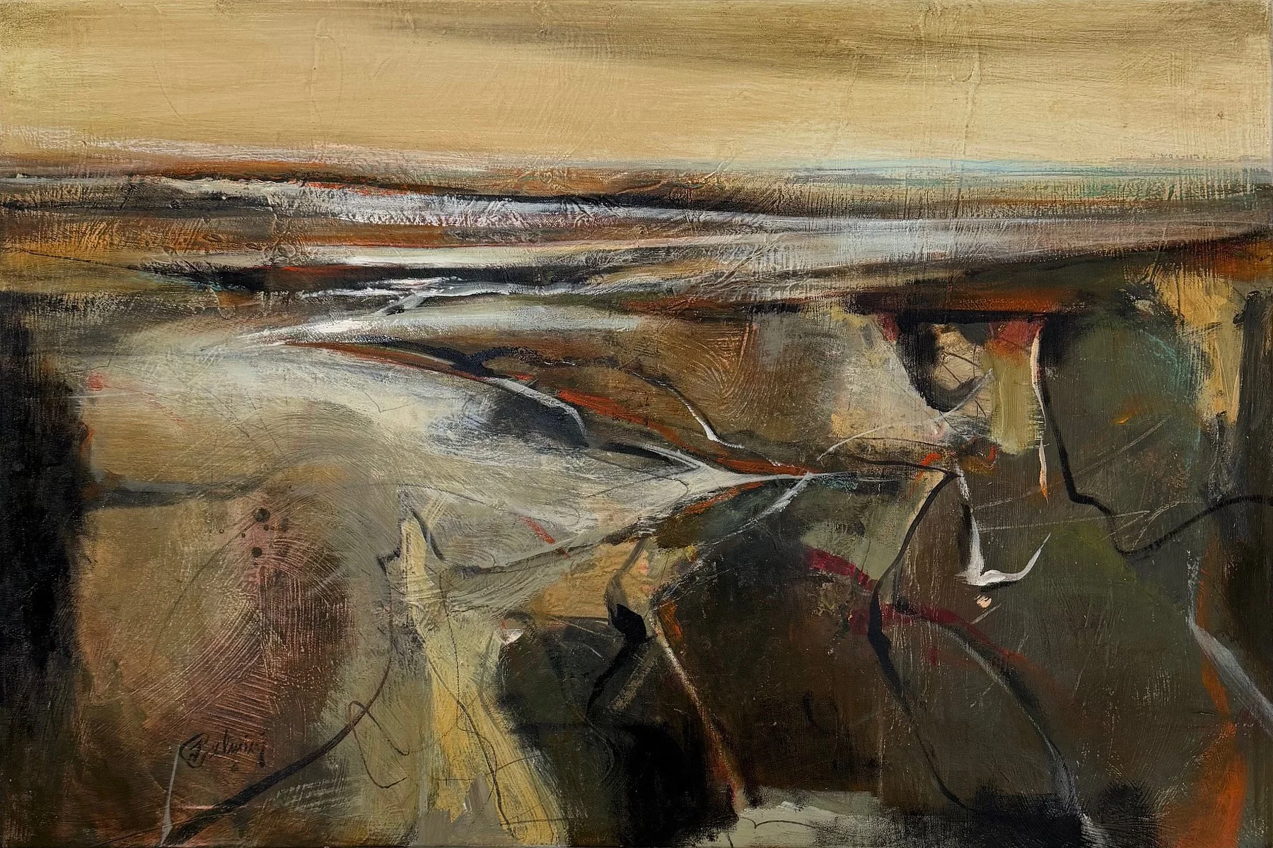 Orchard Edge, 24 x 36, Oil