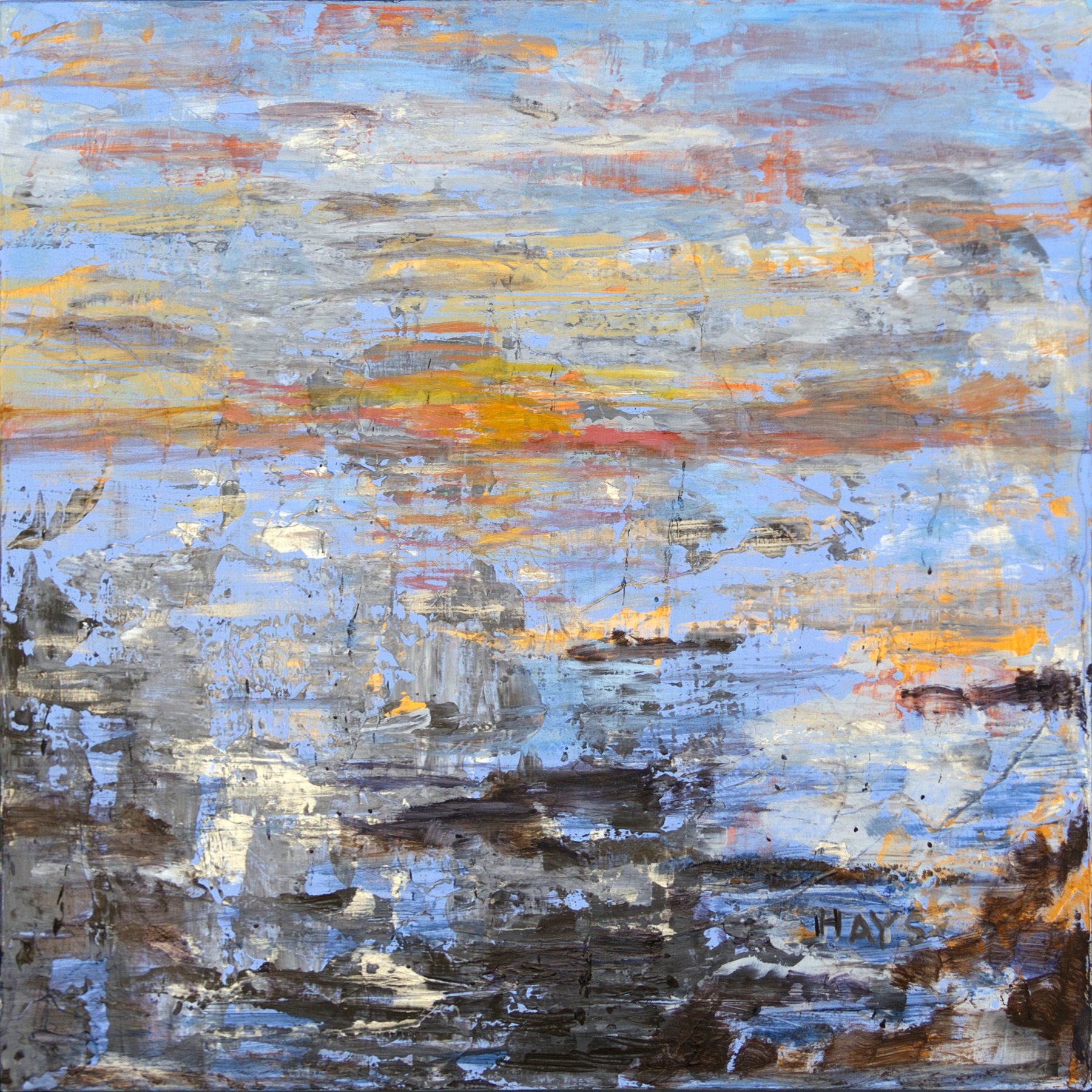 Reflection, 12 x 12 Acrylic