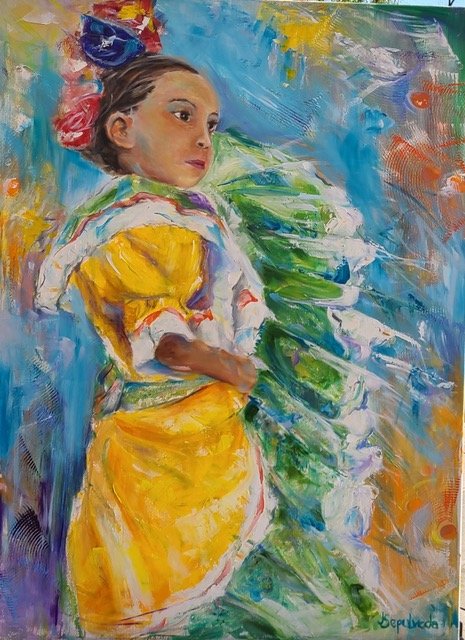 Moving Light, 22 x 30