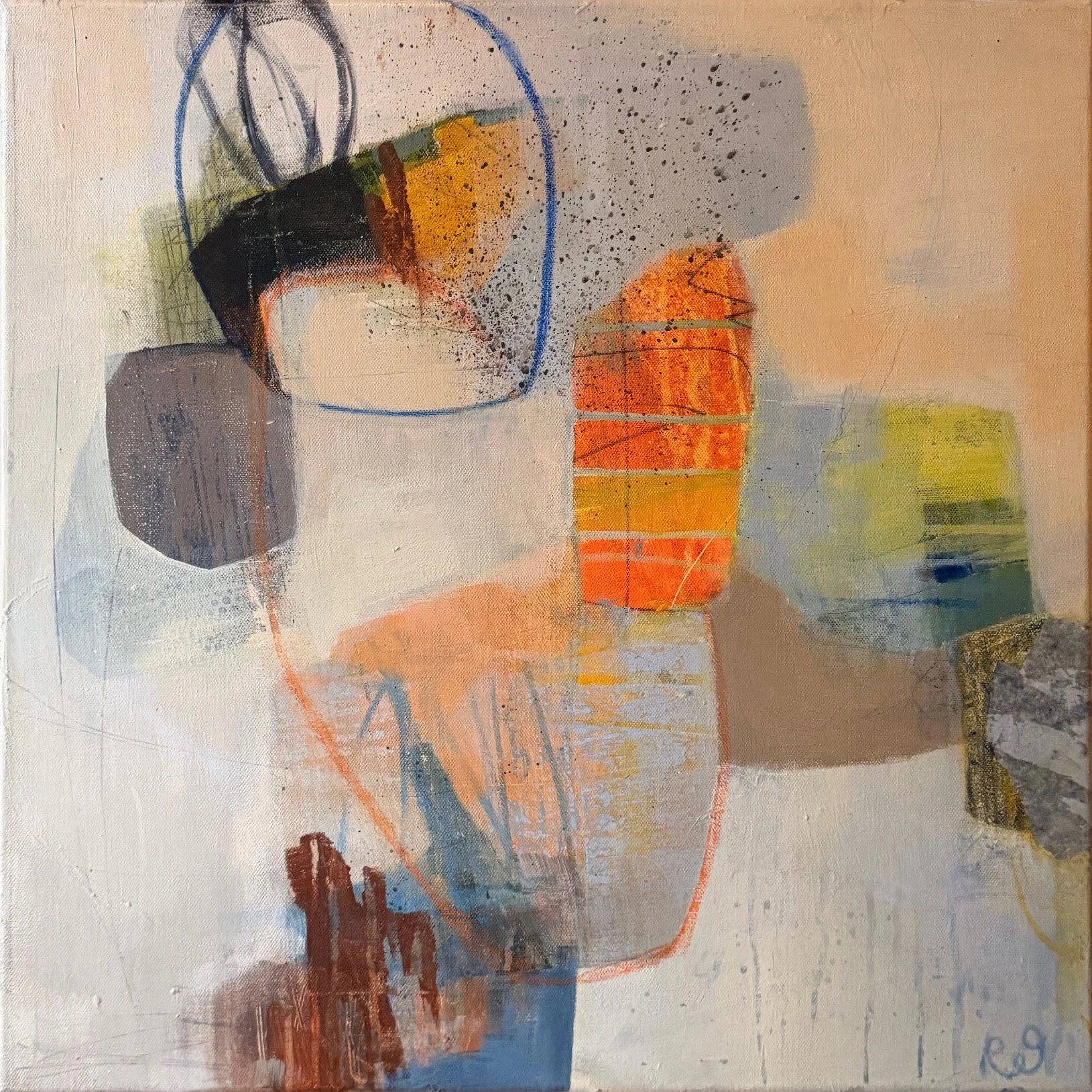 Everyon's Invited, Oil, 22 x 22