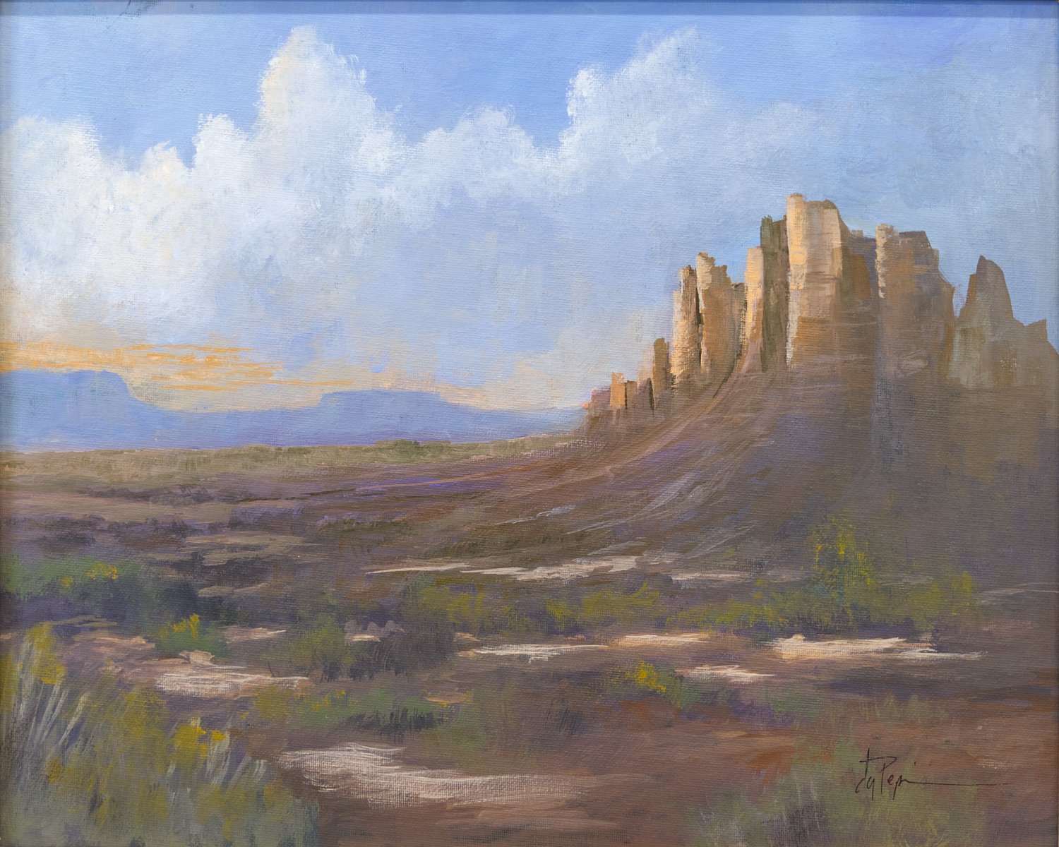 Arizona Morning 12 x 15 Oil
