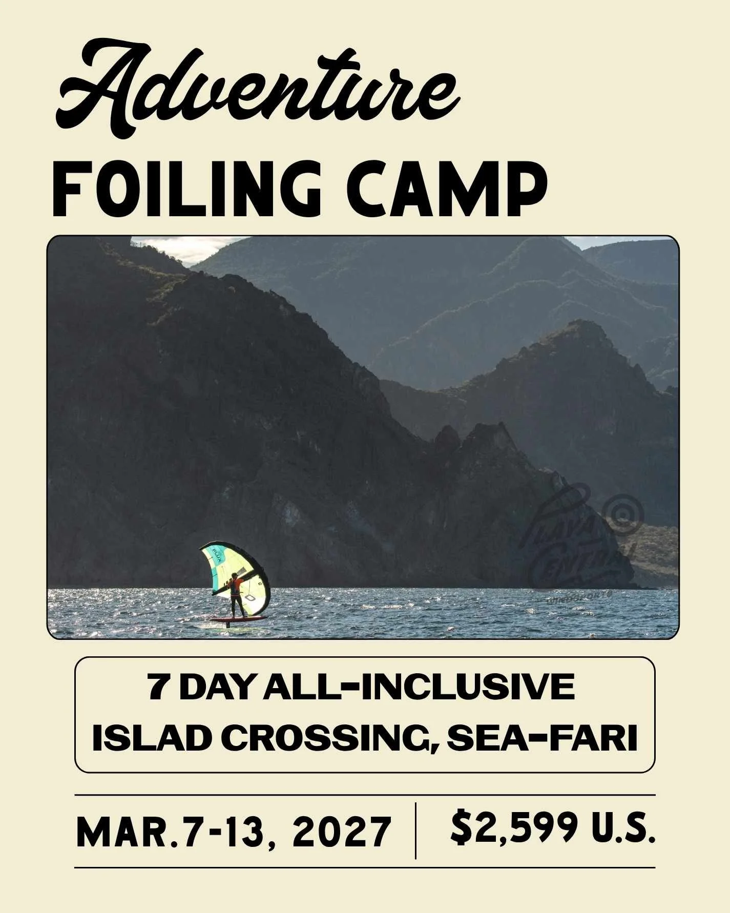 ADVENTURE FOILING CAMP (WING & KITE) | MAR. 7 - MAR. 12, 2027