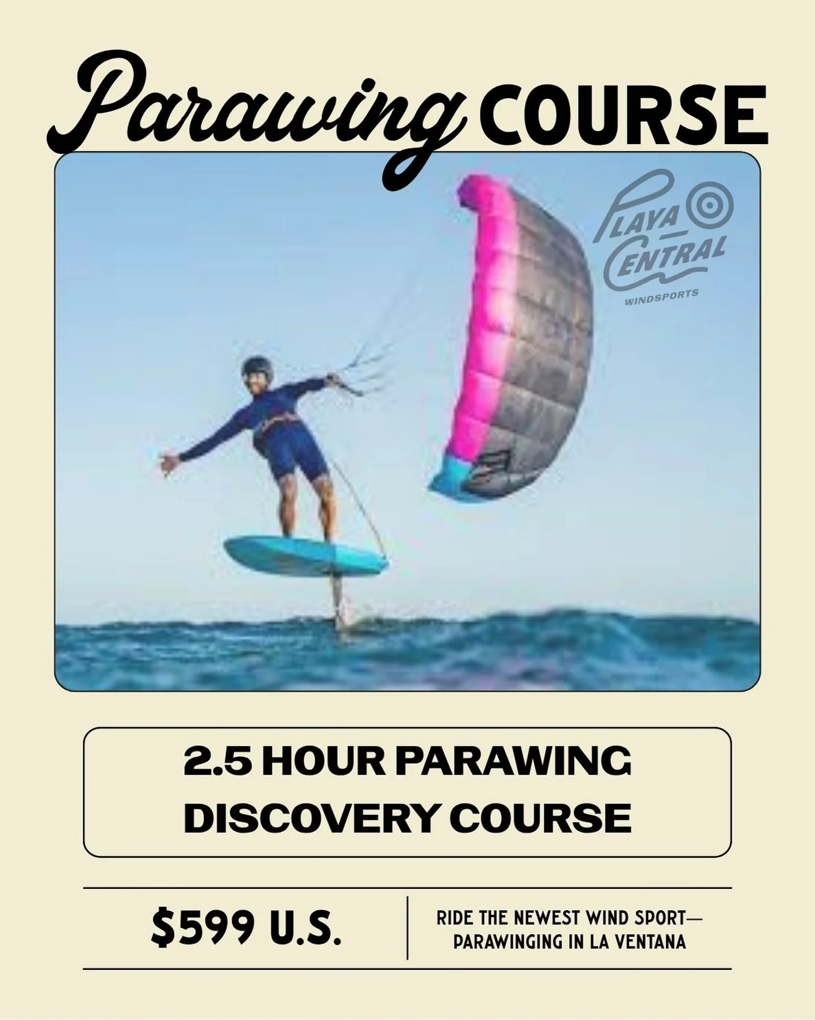 PARAWING DISCOVERY COURSE