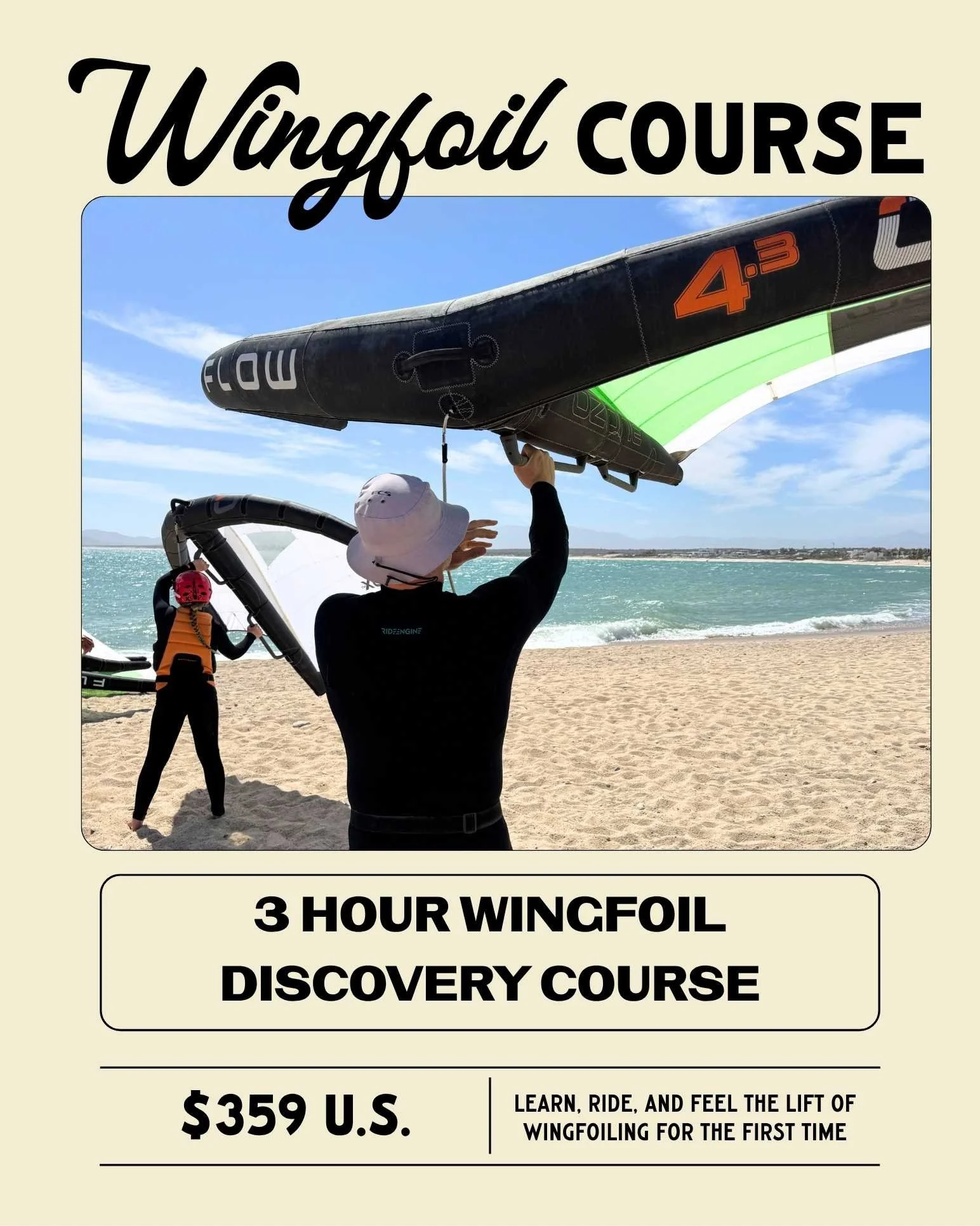 WINGFOILING DISCOVERY COURSE