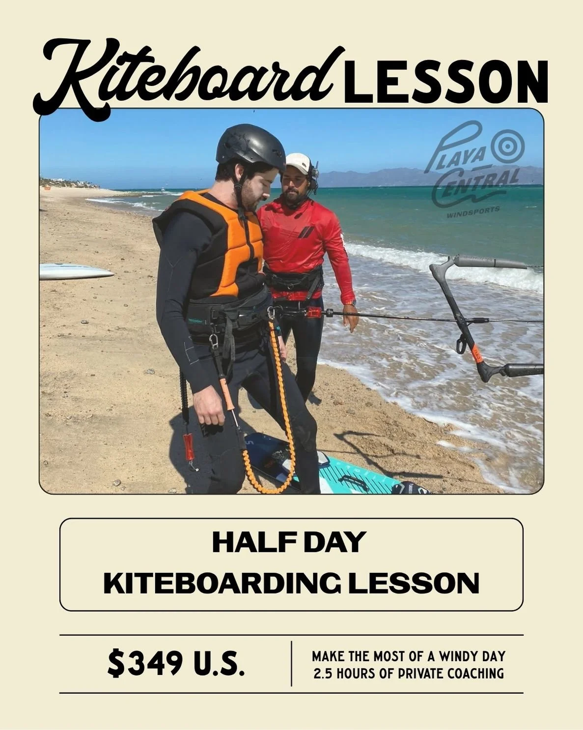 HALF DAY KITE LESSON