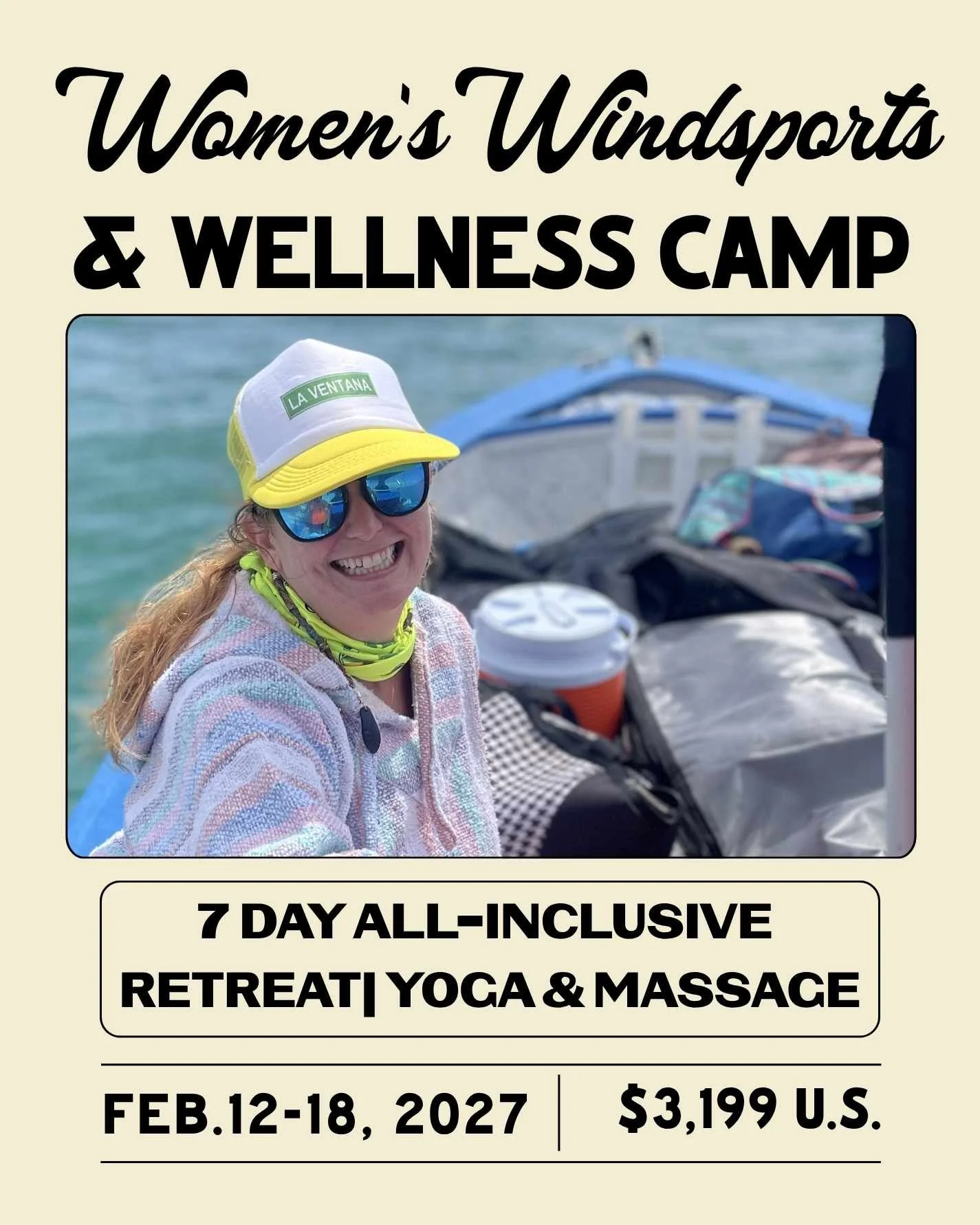 WOMEN'S WINDSPORTS & WELLNESS CAMP - FEB. 12-18, 2027