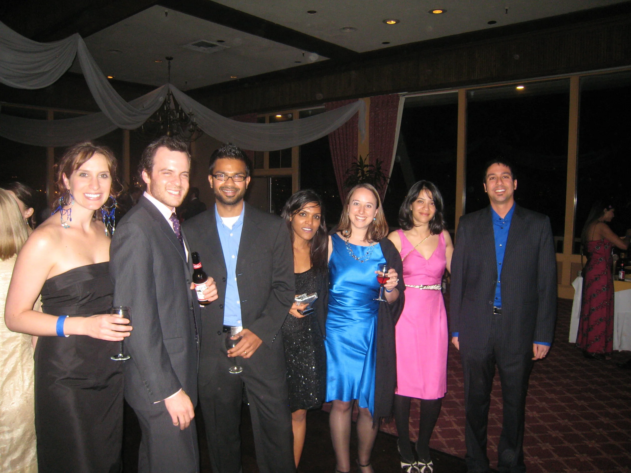 Haas Graduation Party in 2010