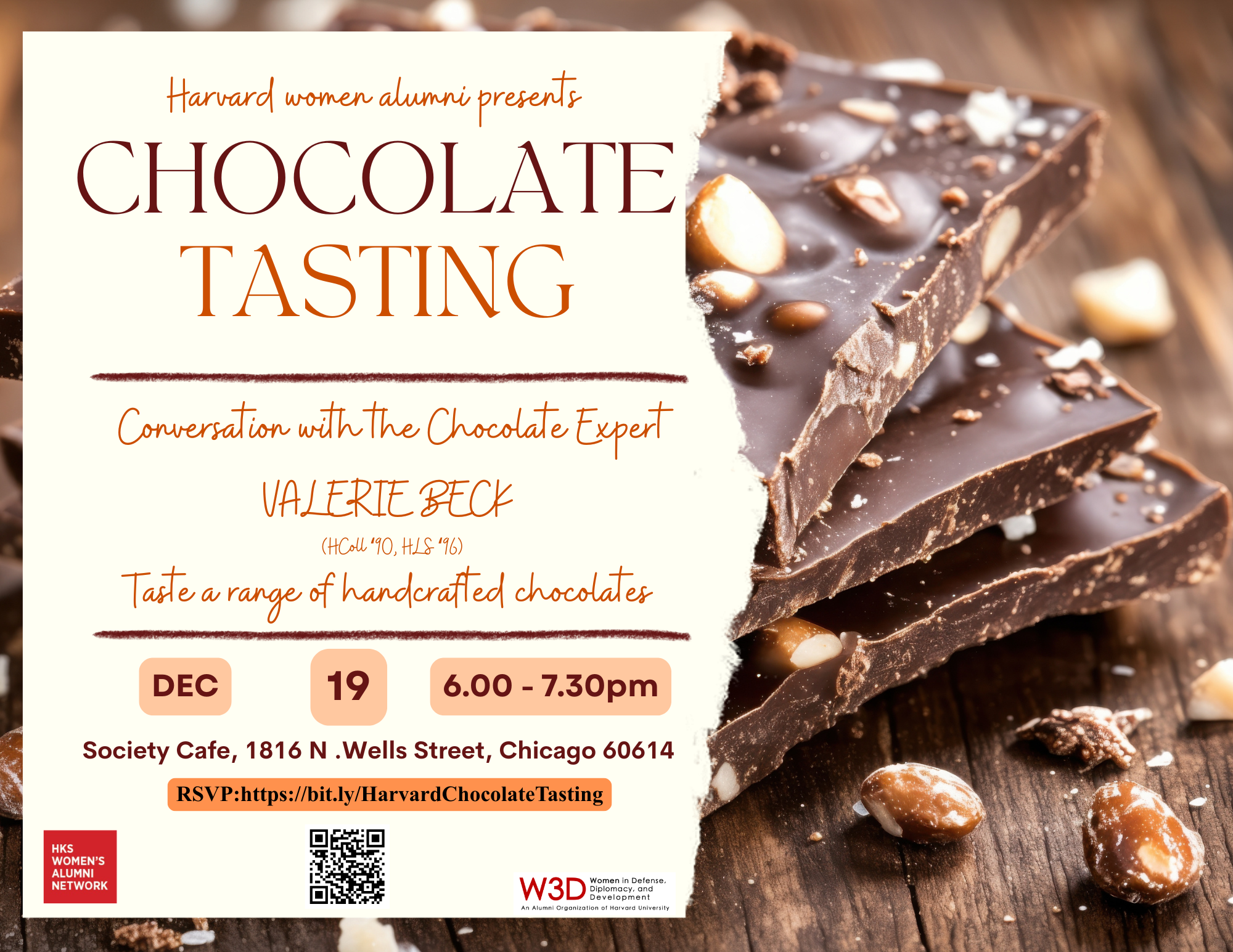 Harvard Chocolate Tasting Event (Chicago)