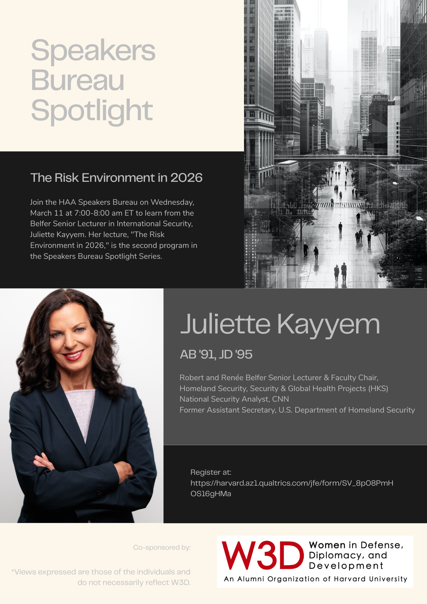 Speakers Bureau Spotlight: The Risk Environment for 2026 with Juliette Kayyem