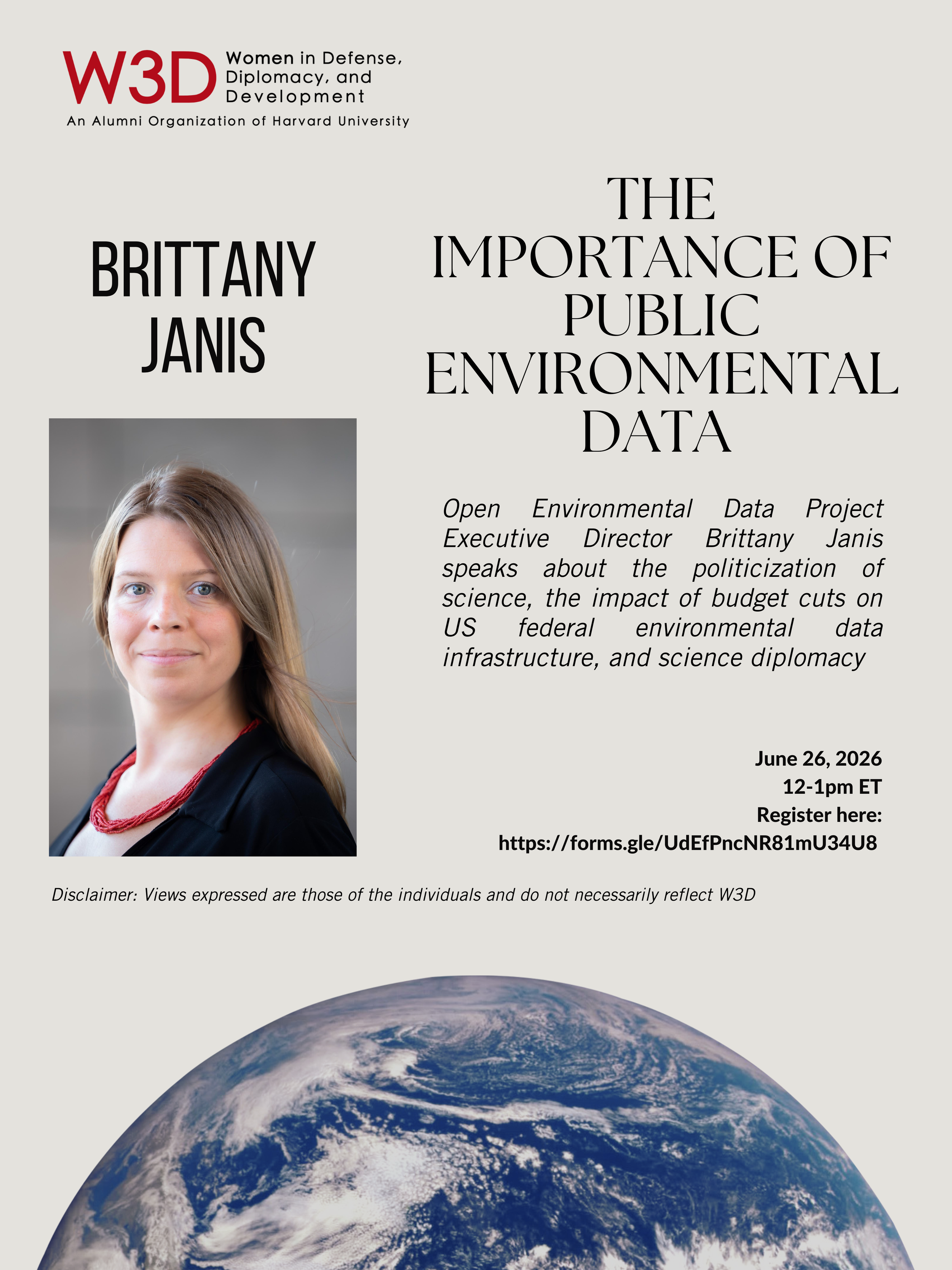 The Importance of Public Environmental Data
