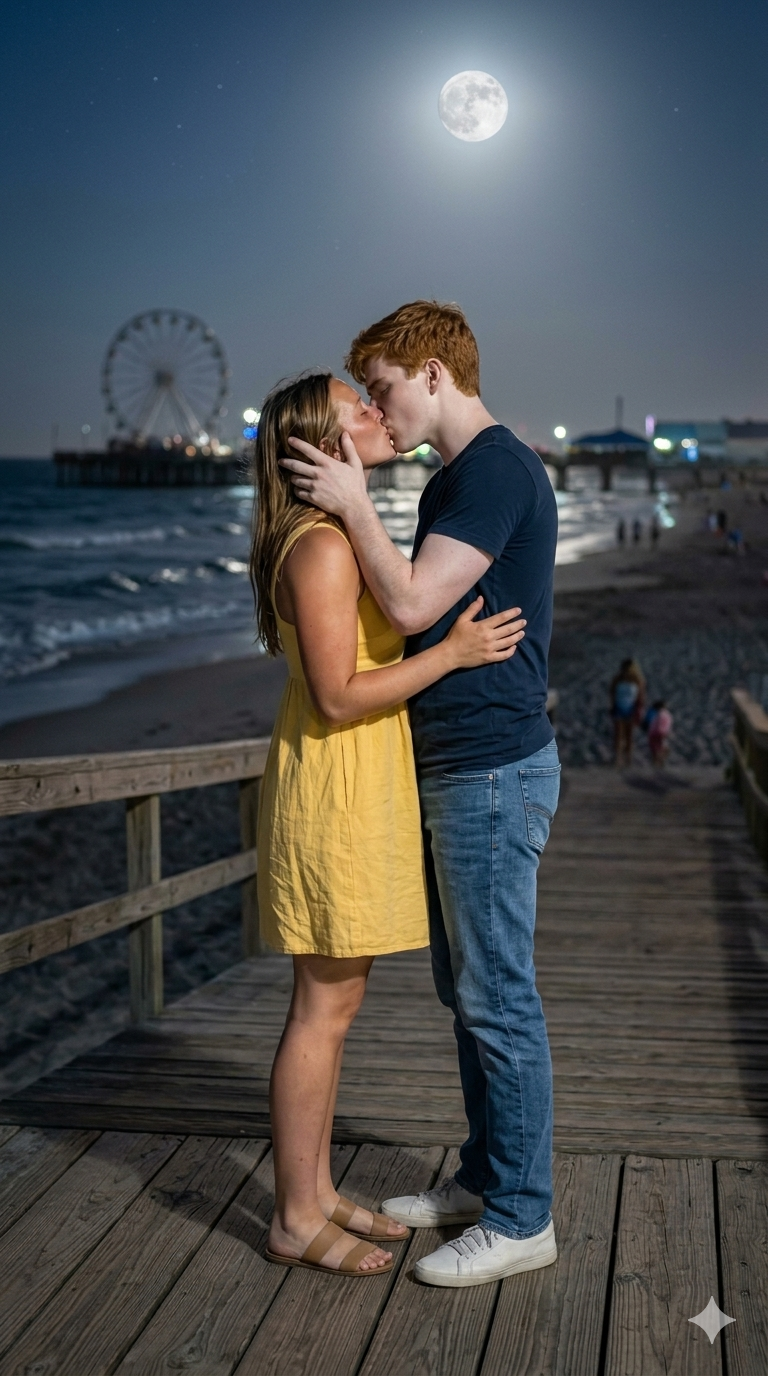 A Summer Night Boardwalk Stroll
