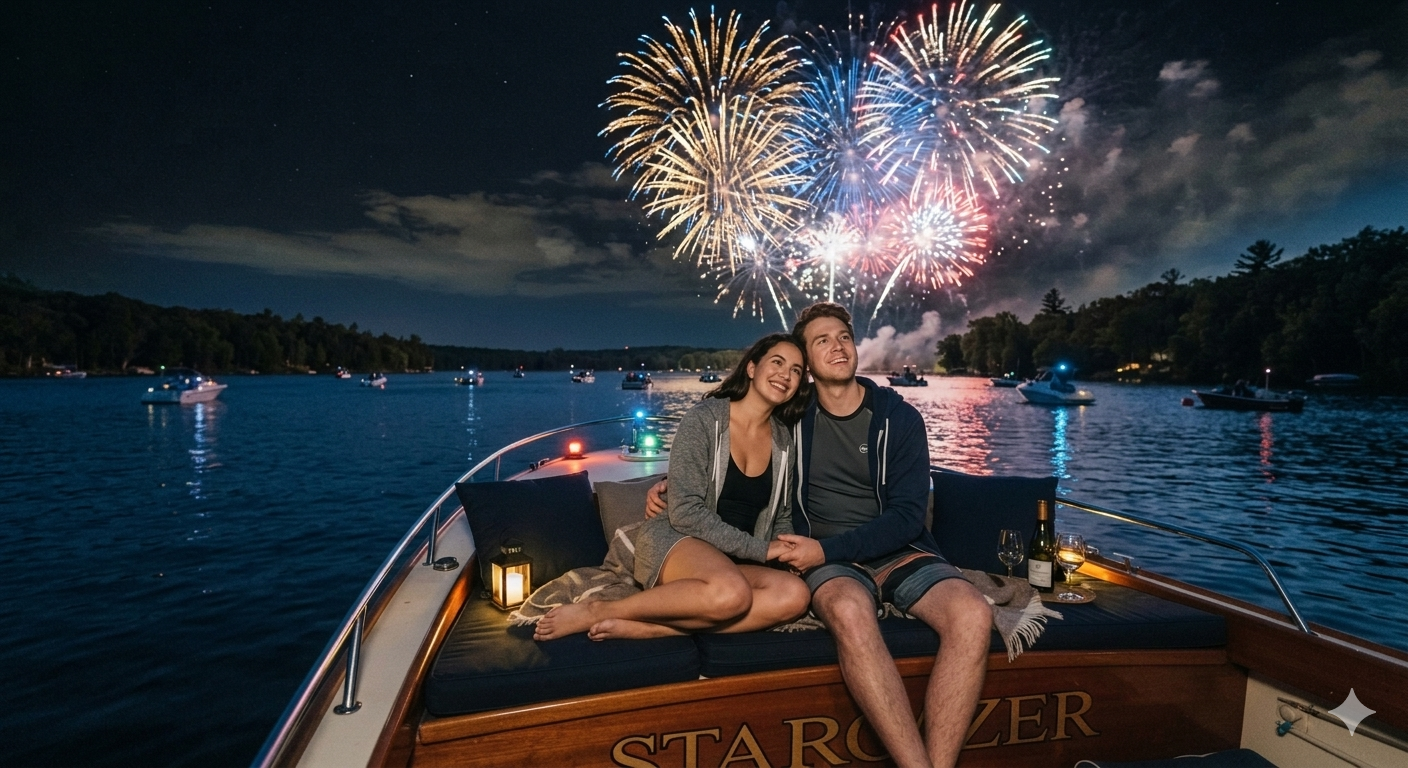 Lake House Fireworks