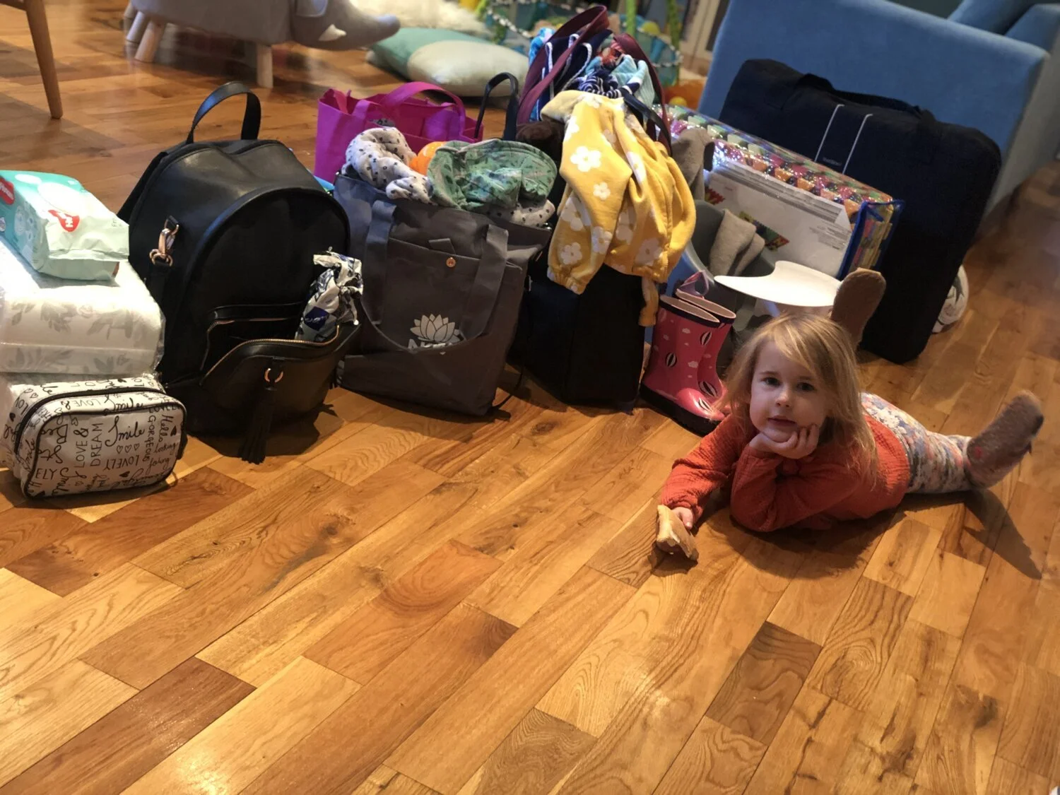Packing and Hot Tips for a Trip Away with a Baby, a Toddler and a Dog!