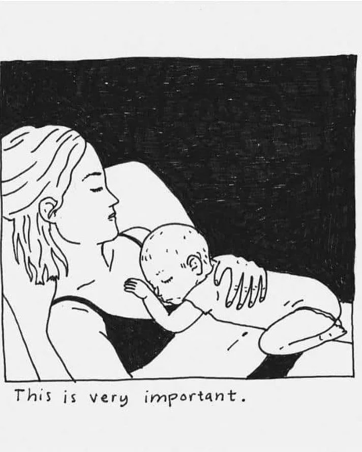 If you feel like you aren&rsquo;t doing much today, you are! This is very important work. Soak it in. It&rsquo;s gone far too fast. ❤️
#newmum #newbaby #ibclc