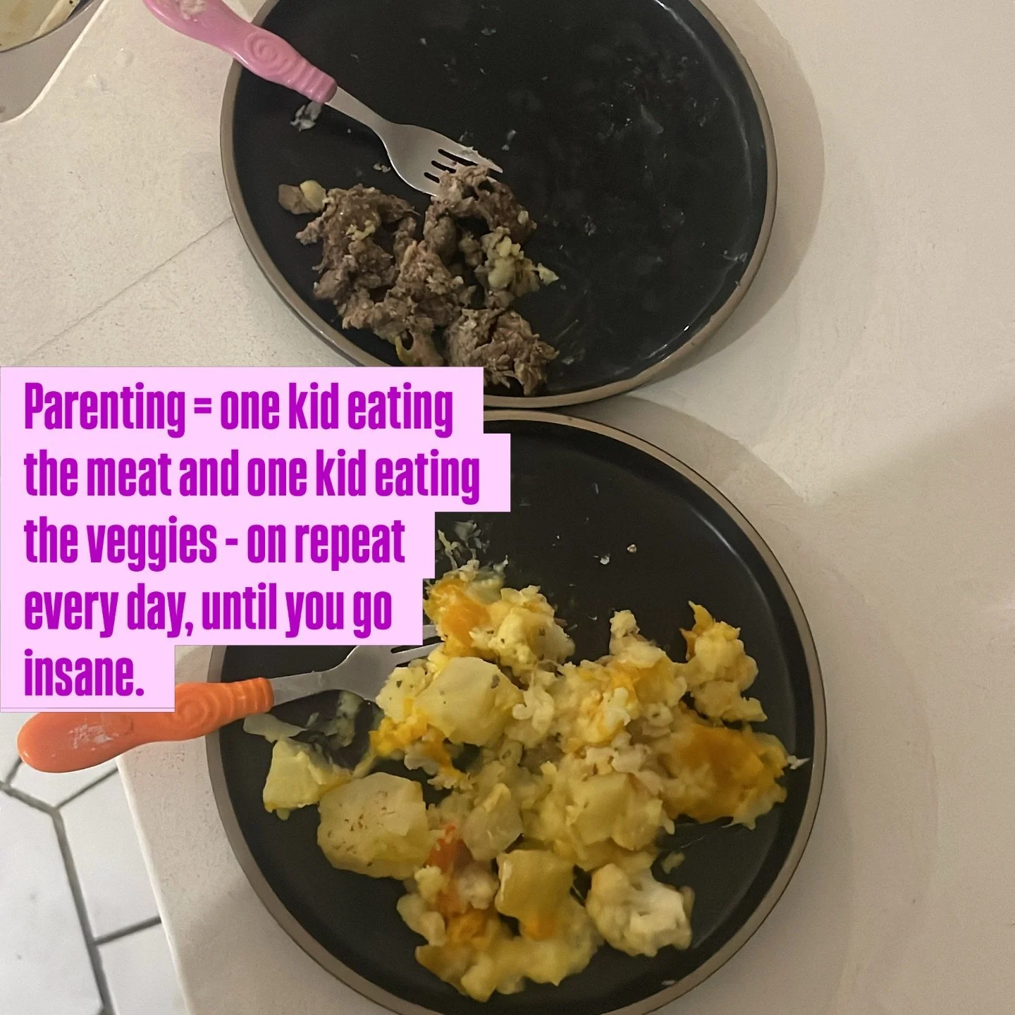 Over it. Dinner is the worst meal of the day. #parenting #dinnertime #kidmeals #newcastlensw #mumlife