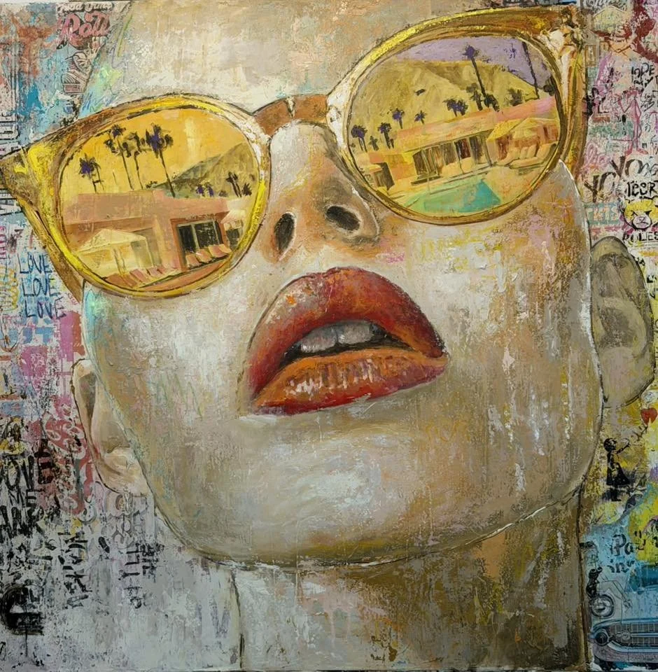 PALM SPRING - vision.01  | 60"x60" | 2026 DISPONIBLE 9100,00