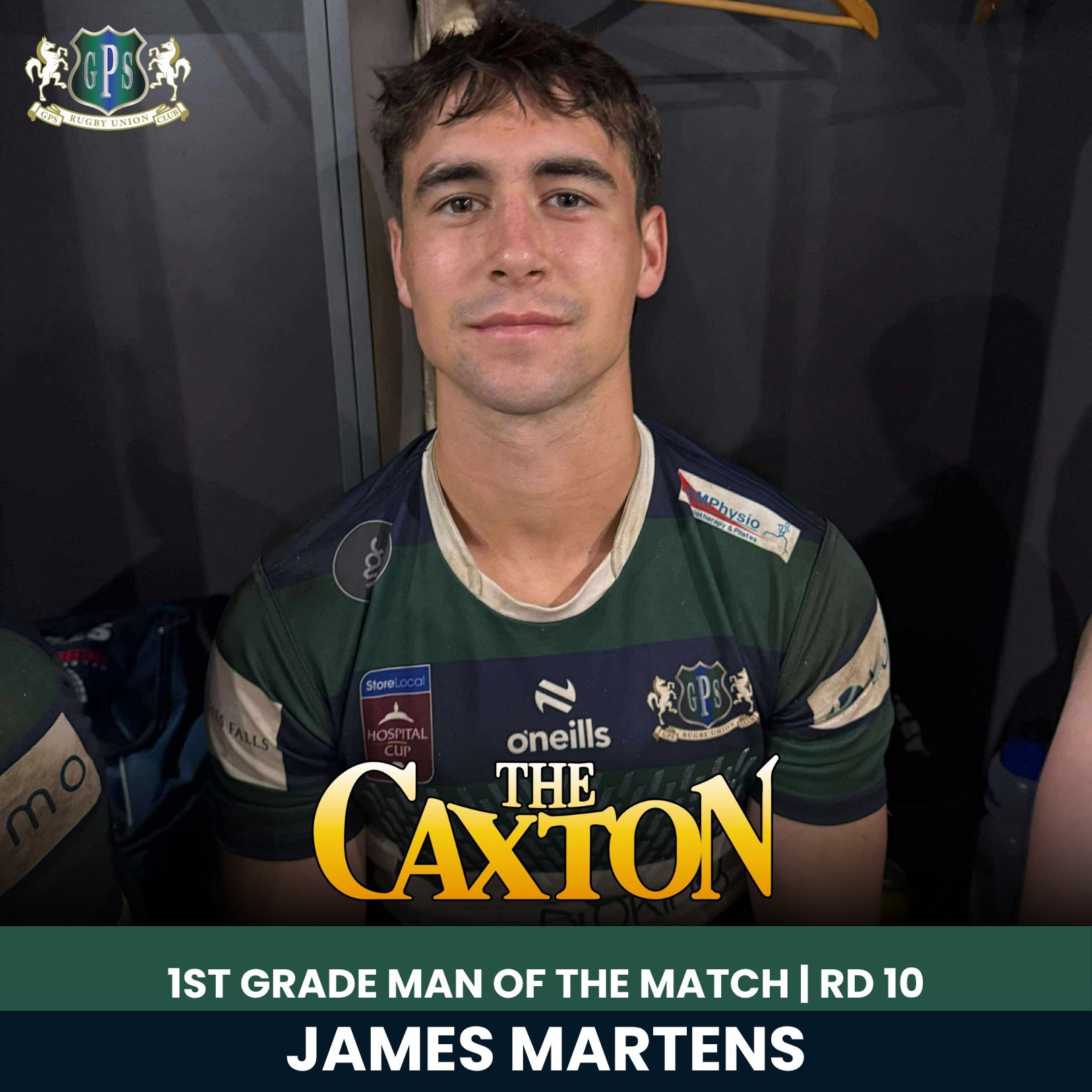 Round 10 First Grade Caxton Hotel Man of the Match 🏆
No surprises here, James Martens takes out MOTM after a gutsy performance and non-stop effort across the field.