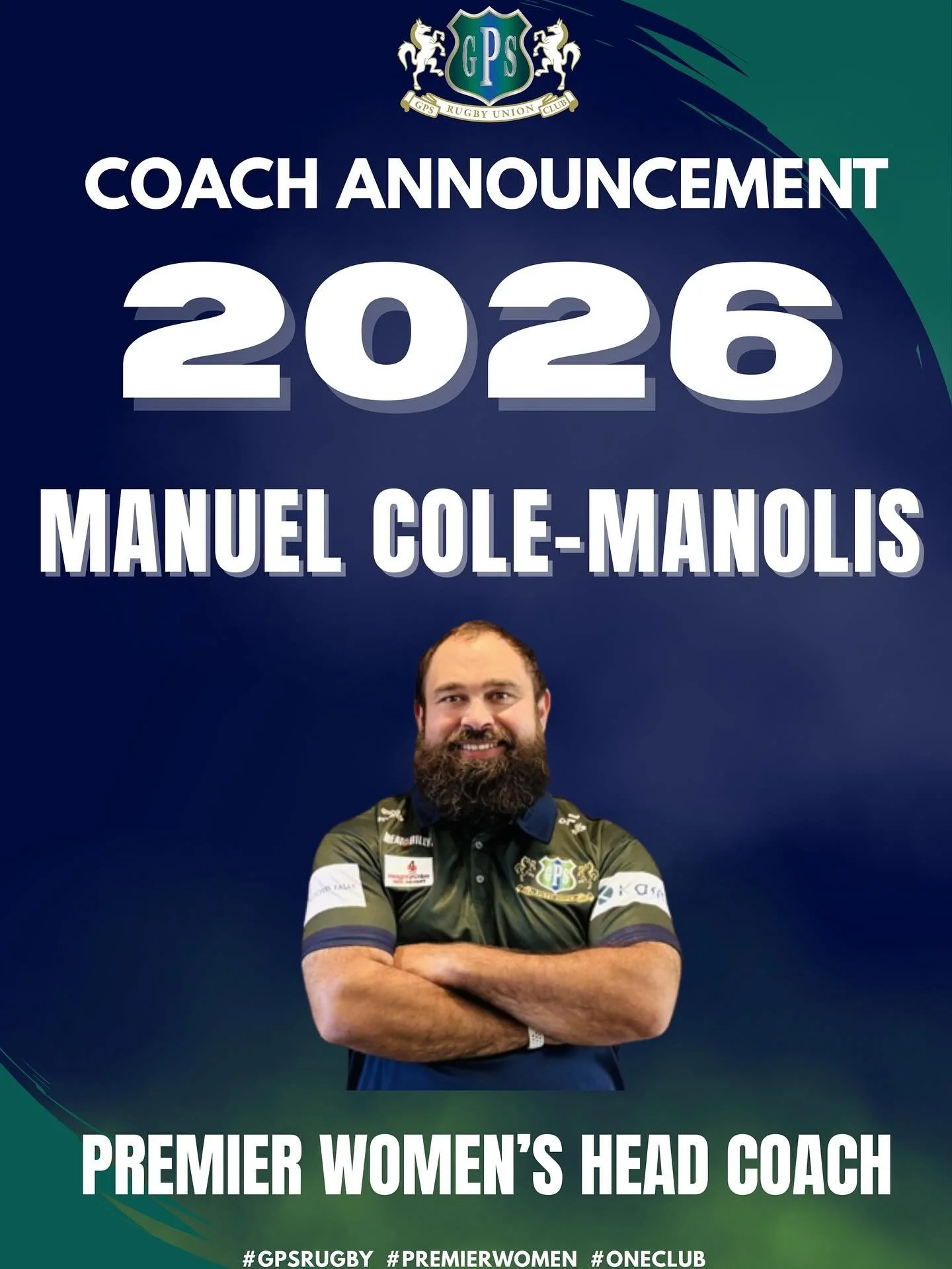 GPS Rugby Union Club is proud to welcome our new Premier Women&rsquo;s Head Coach, Manuel Cole-Manolis. Manny brings passion, purpose, and proven experience to Yoku Road.

From Reds Super W, University of Queensland 7&rsquo;s, UQ AON 7s, and Brothers