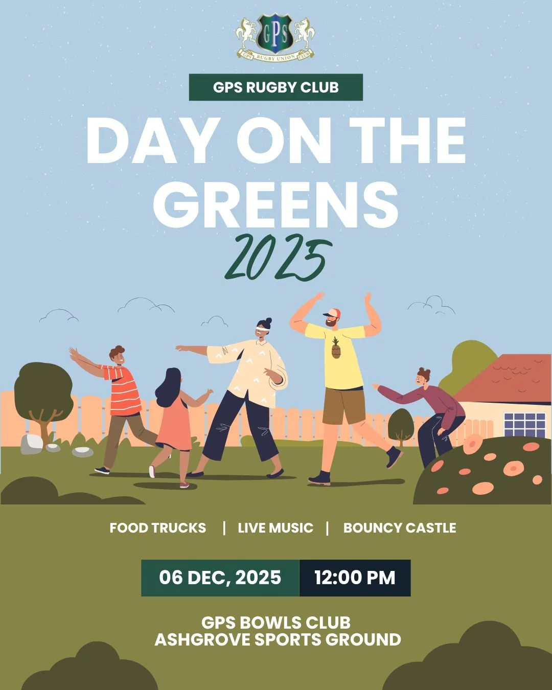 Day on the Greens 2025
Saturday 6 December | Yoku Road | Free Entry
Celebrate the end of the 2025 season with a relaxed afternoon at Yoku Road.
Enjoy great food, cold drinks, live music, and plenty of fun for the whole family.
- Food trucks
- Club