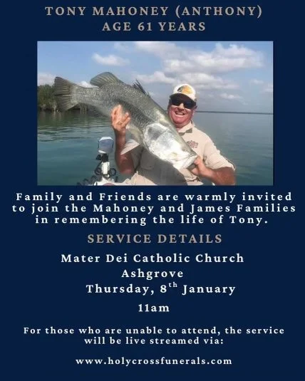 The club mourns the passing of Anthony &ldquo;Tony&rdquo; Mahoney, who passed away on 22 December. Tony was a much-loved member of the GPS community, with a deep and enduring connection to his beloved Club.

Tony will be remembered fondly for his fri