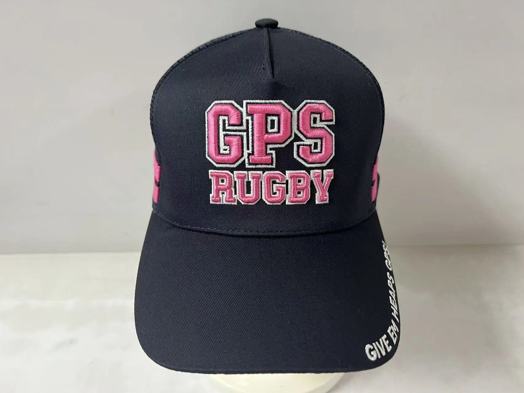 GPS Rugby Trucker Cap - Pink