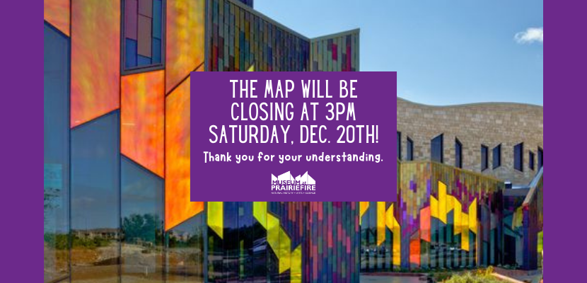 MAP CLOSES AT 3PM!