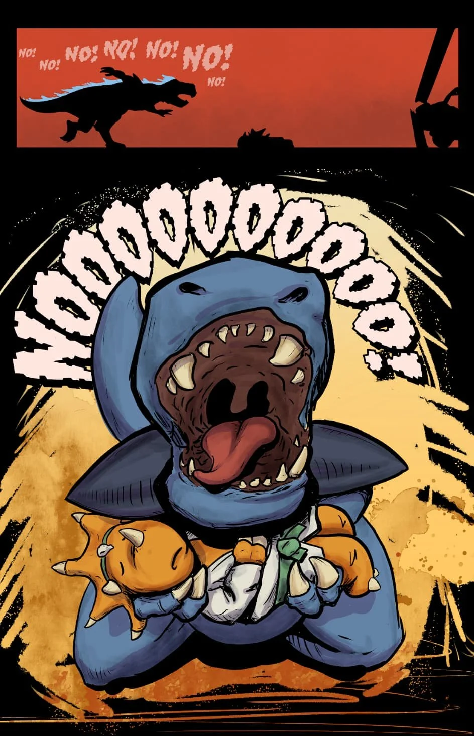 A comic-style illustration for Sleepwalker.