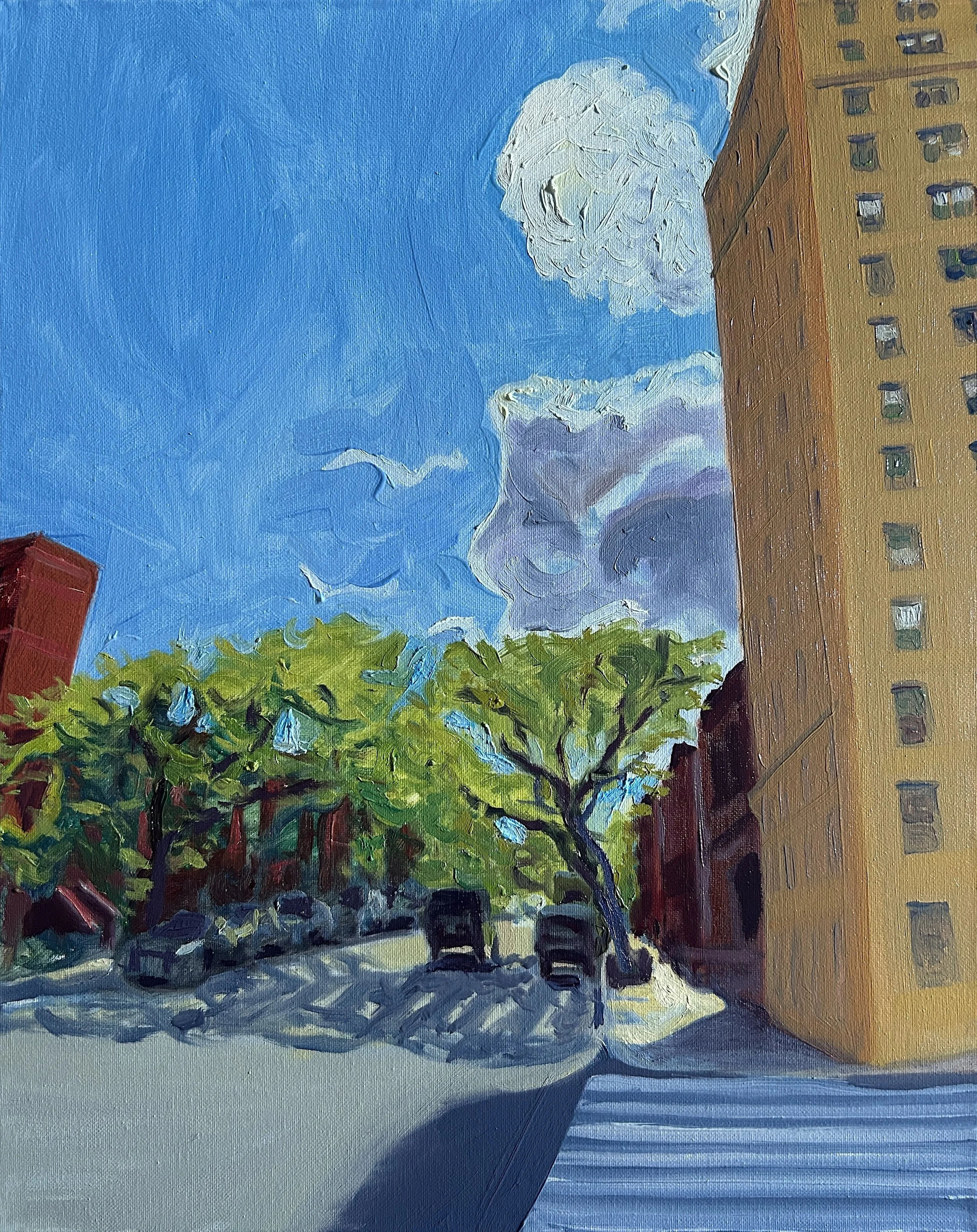 106 and Manhattan -
16" x 20" Oil on Canvas 2026