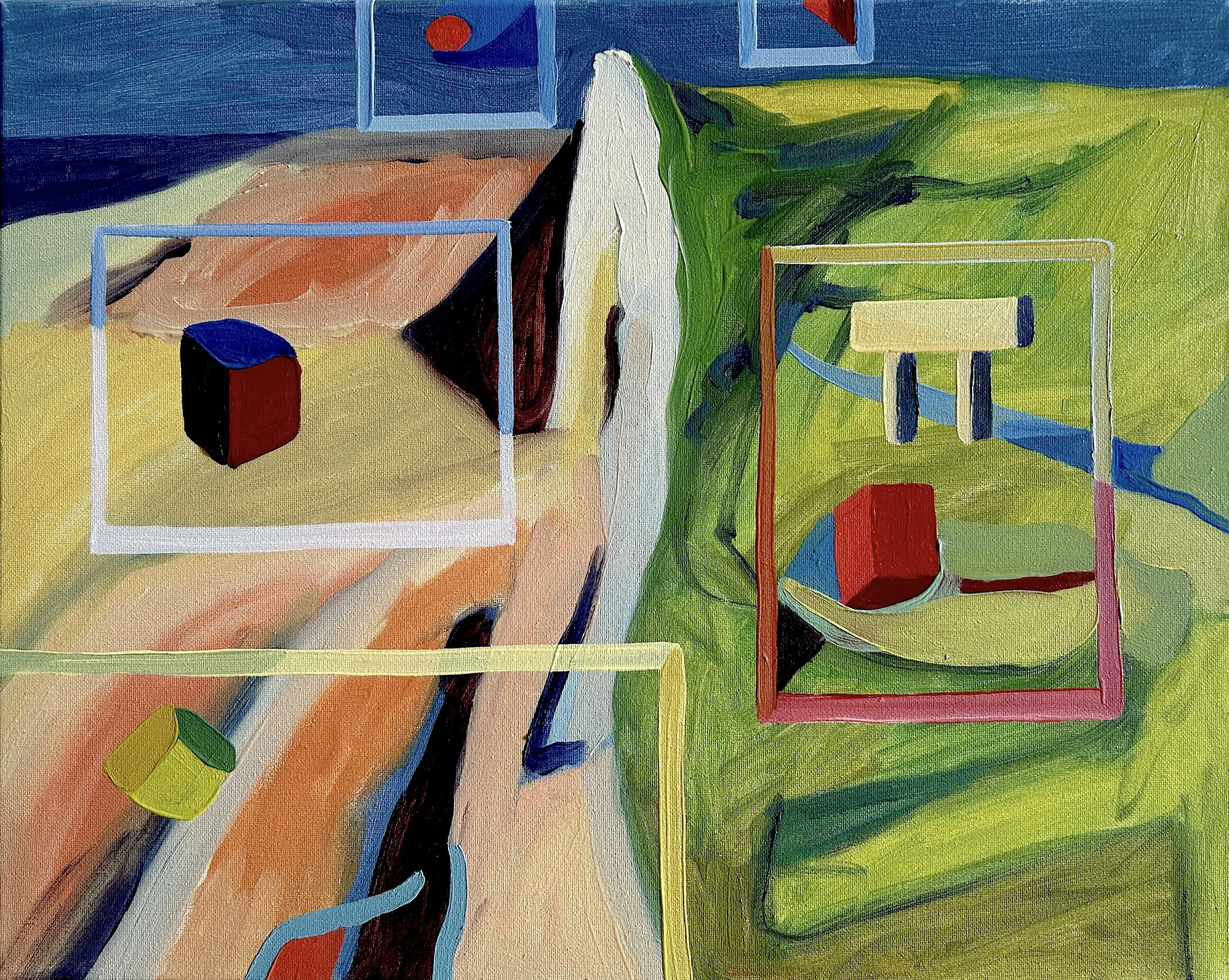 Portals -
16" x 20" Oil on Canvas 2026