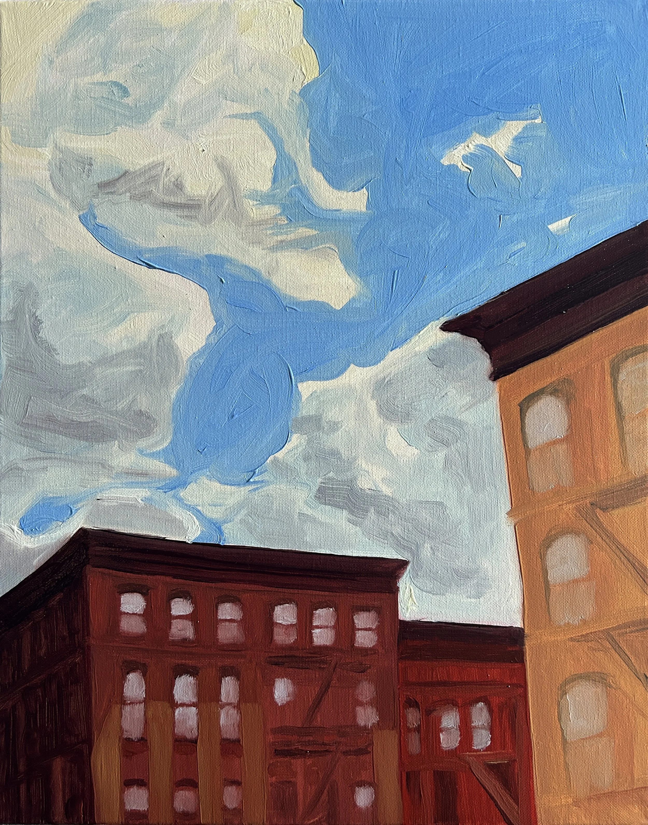 106 and Amsterdam -
16" x 20" Oil on Canvas 2026