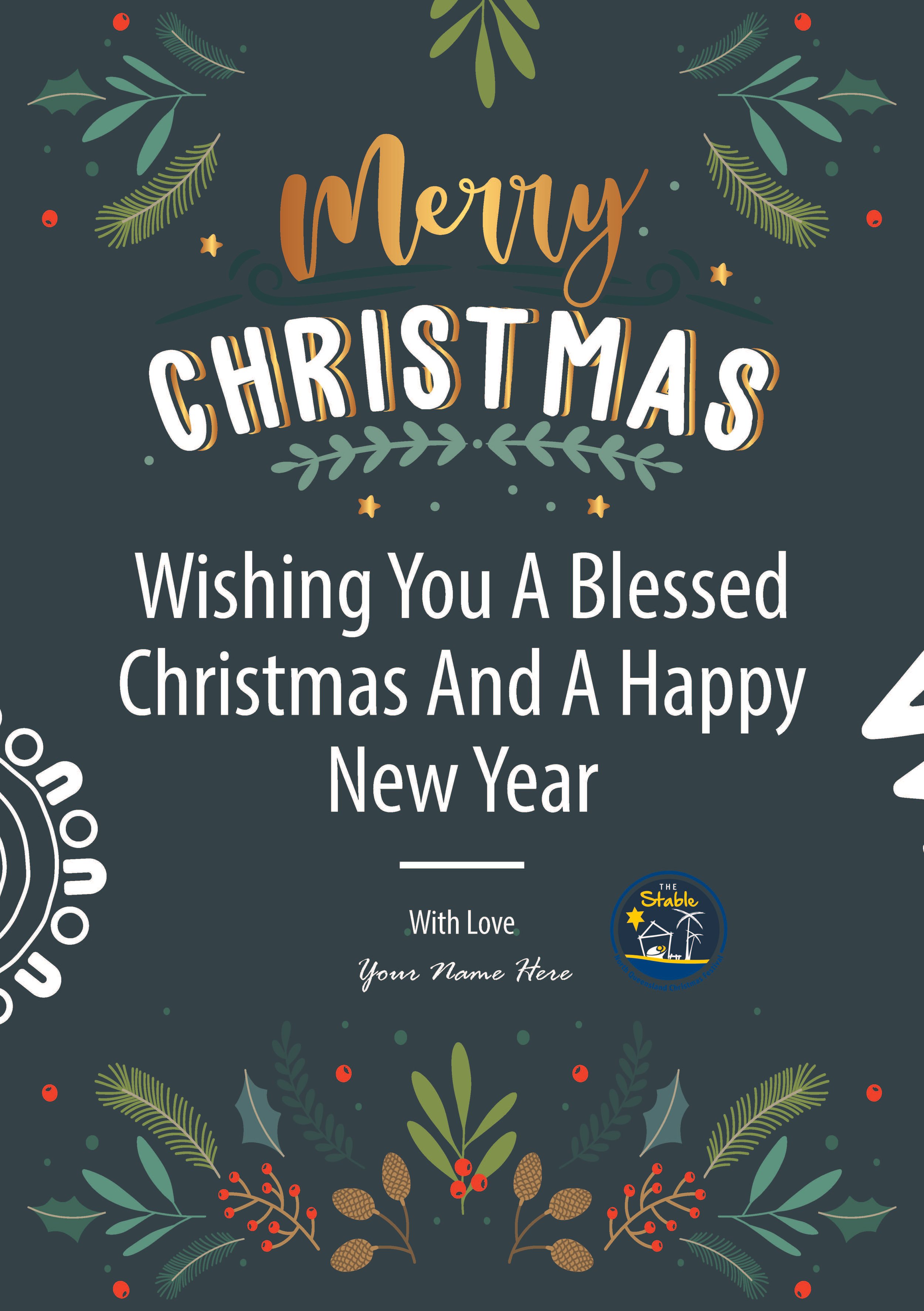 Table for Stable CHRISTMAS MESSAGE Green.jpg