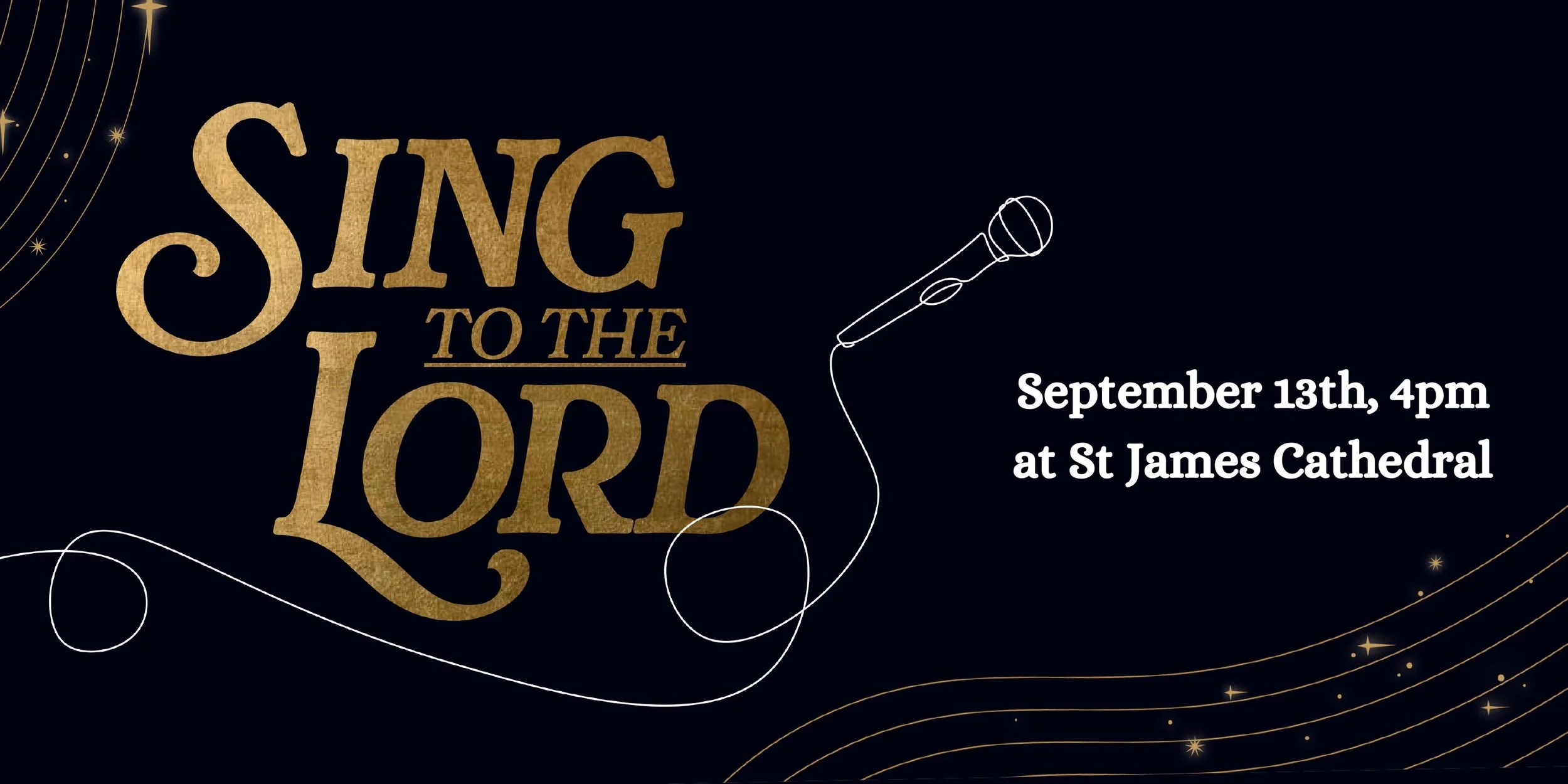 Sing to the Lord