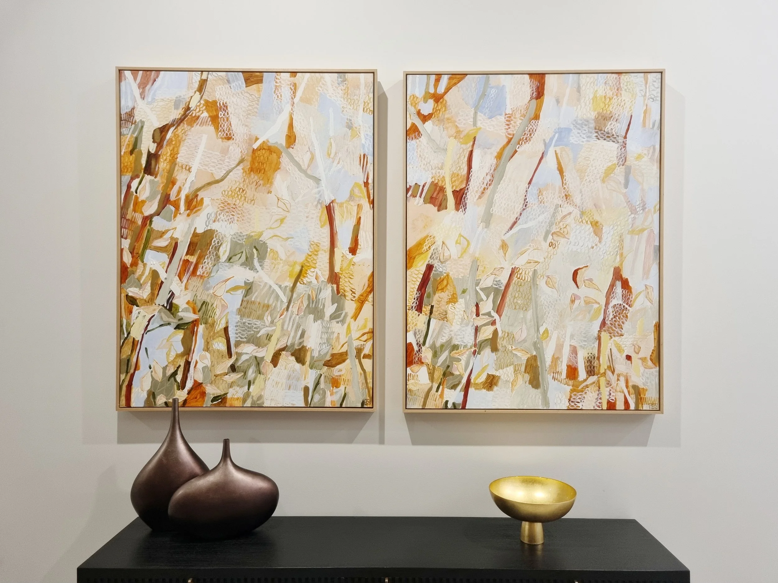 Autumn Diptych: A commission for Ozcare’s Rendu Towers