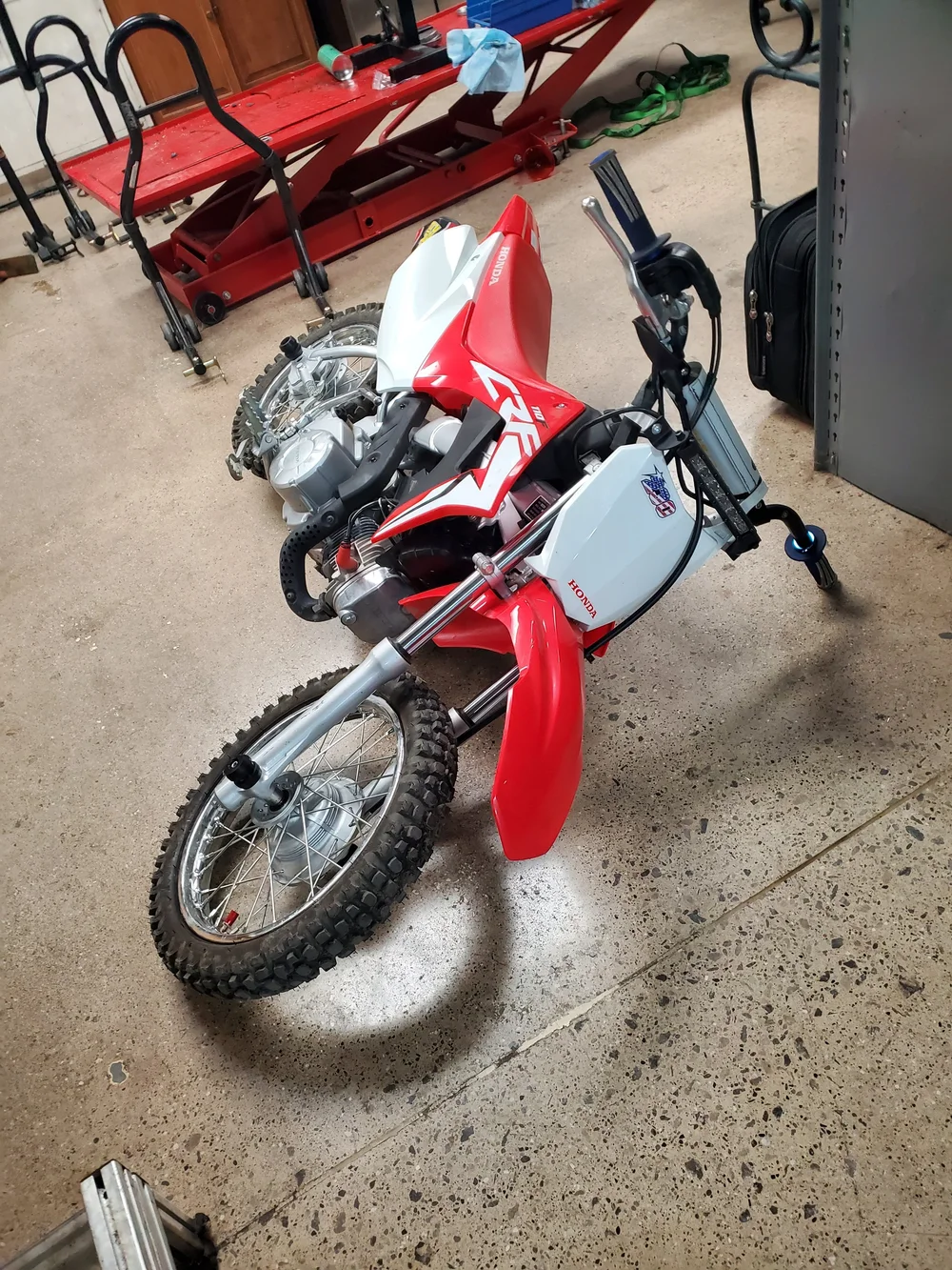 CRF 50 / 100 / 110 sider set (pair) — Great Lakes Supermoto