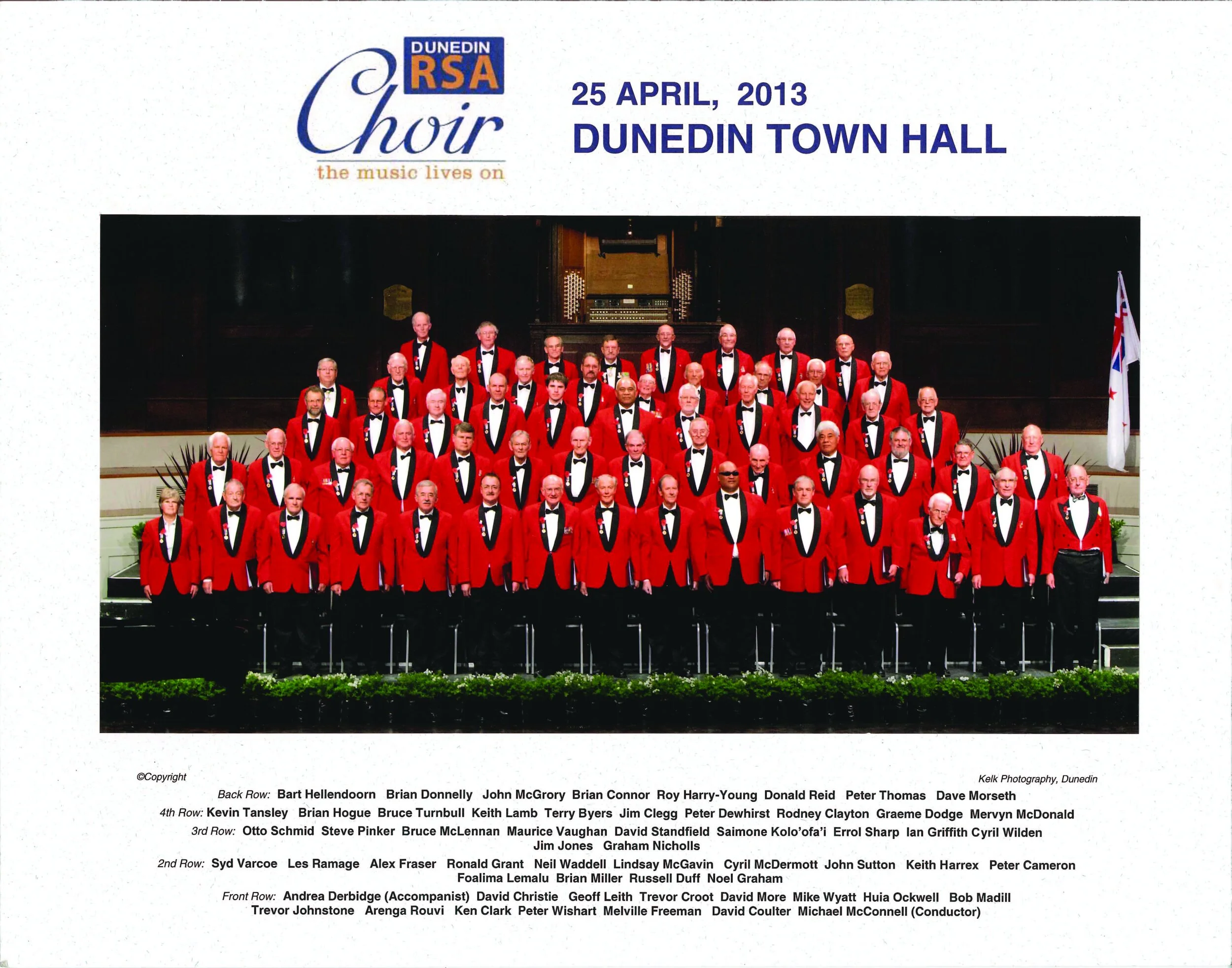 2013 ANZAC Revue in Town Hall