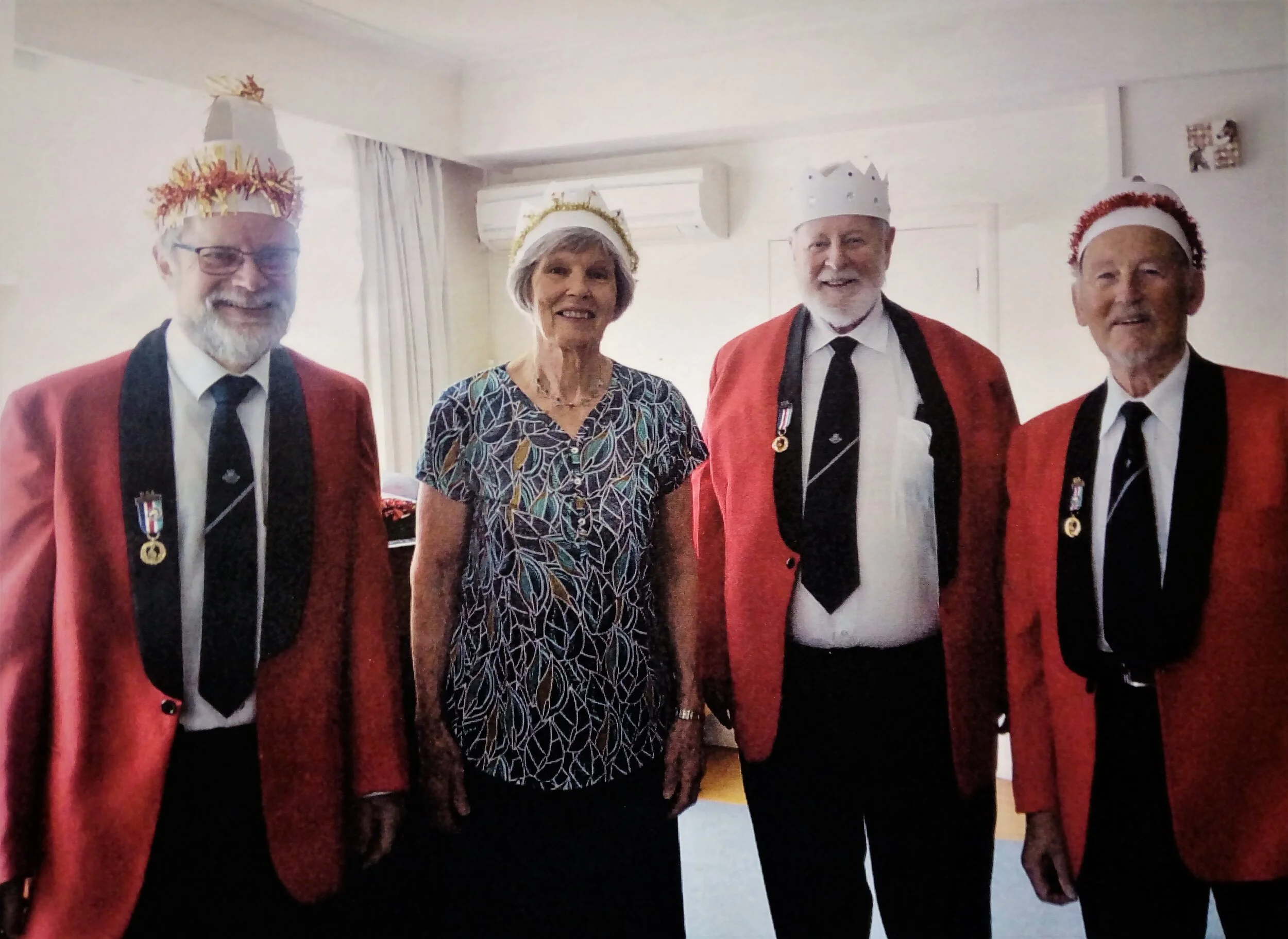 Otto, Alison - our pianist, Neil and Peter