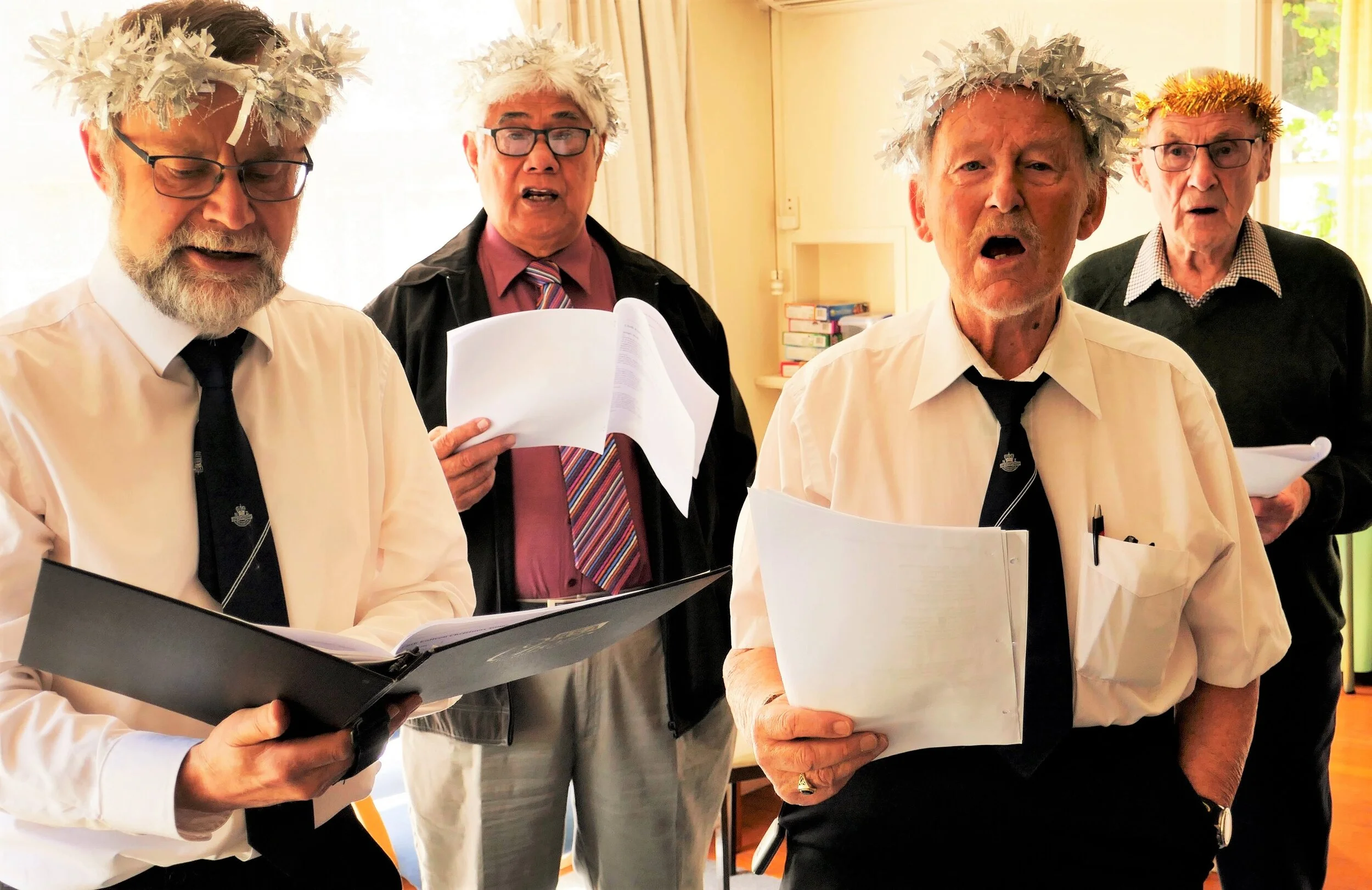 Otto, Foalima, Peter D. and Peter T.