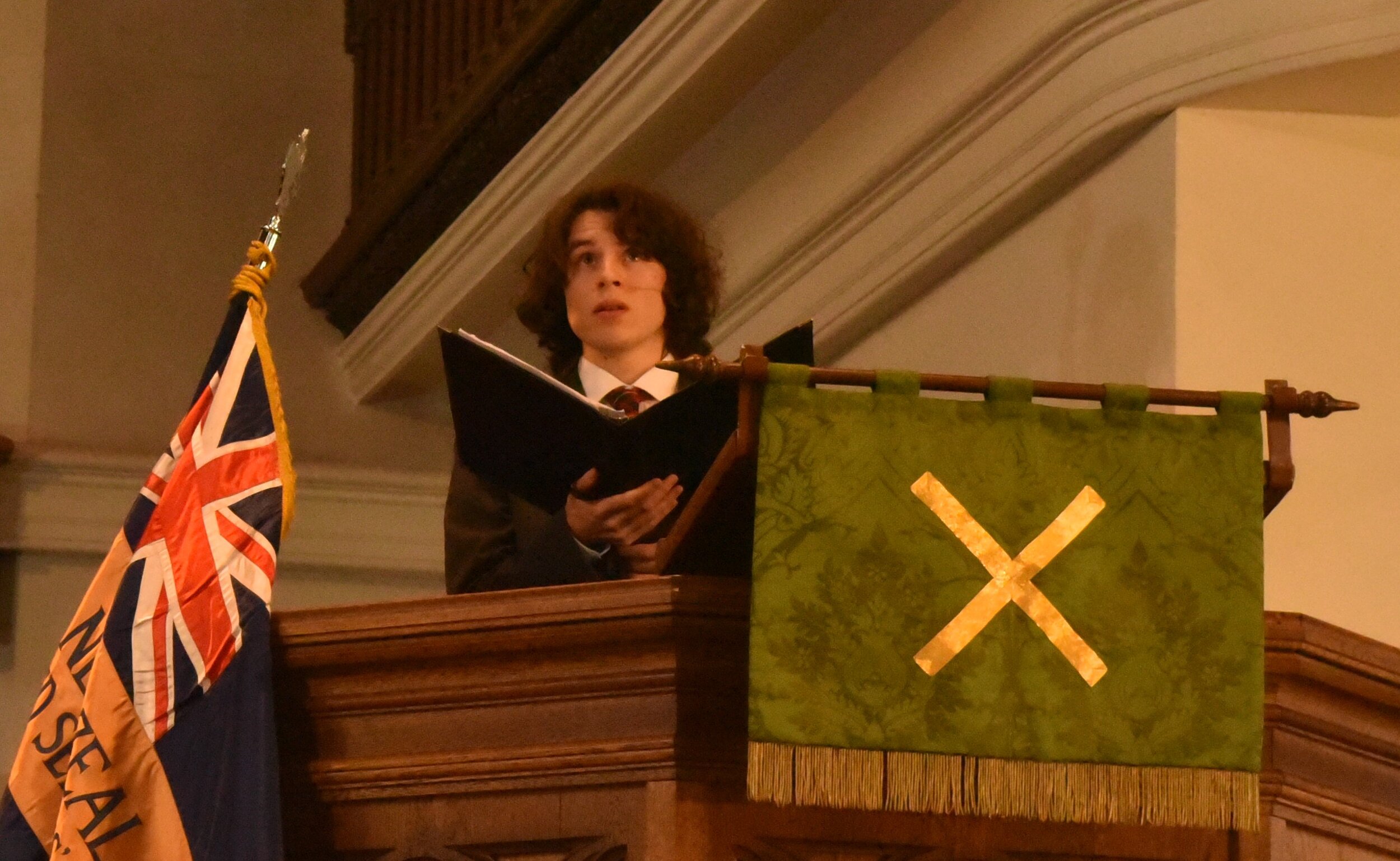 Alexander McAdam, our soloist.