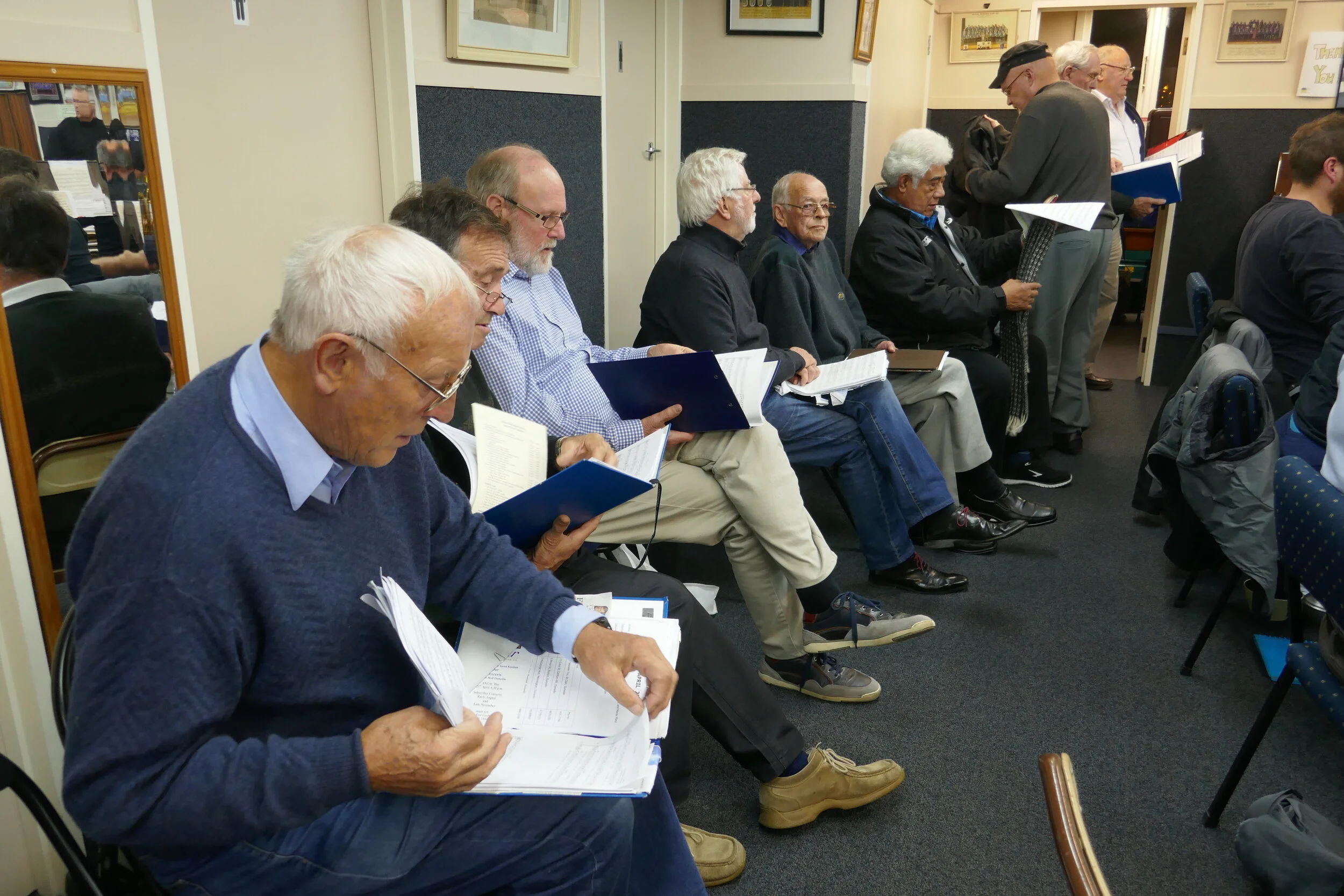 Cyril, Rob, John, Errol, Graham, Foalima.