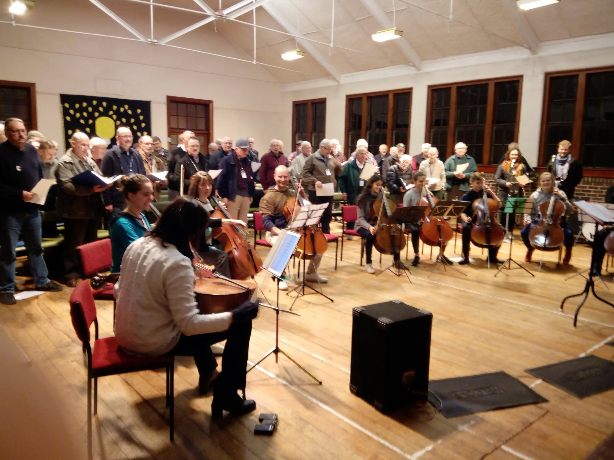 At our Caversham Practice Venue.