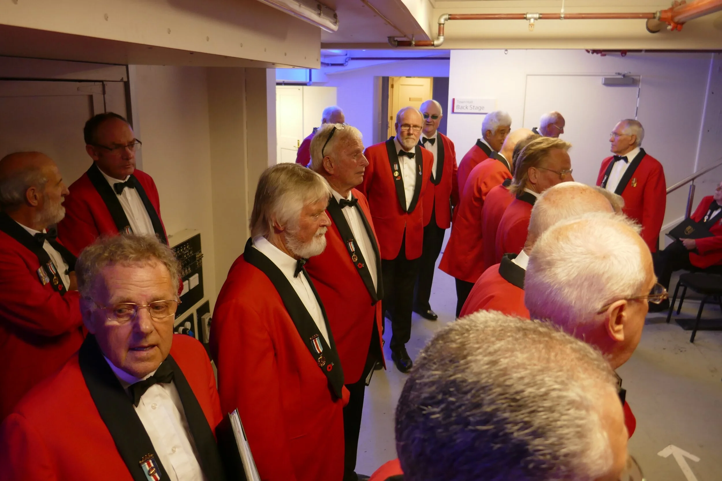 Neville, Mike, Trevor, Terry, Ron, John, Paul, Foalima, Steve, David &amp; David.