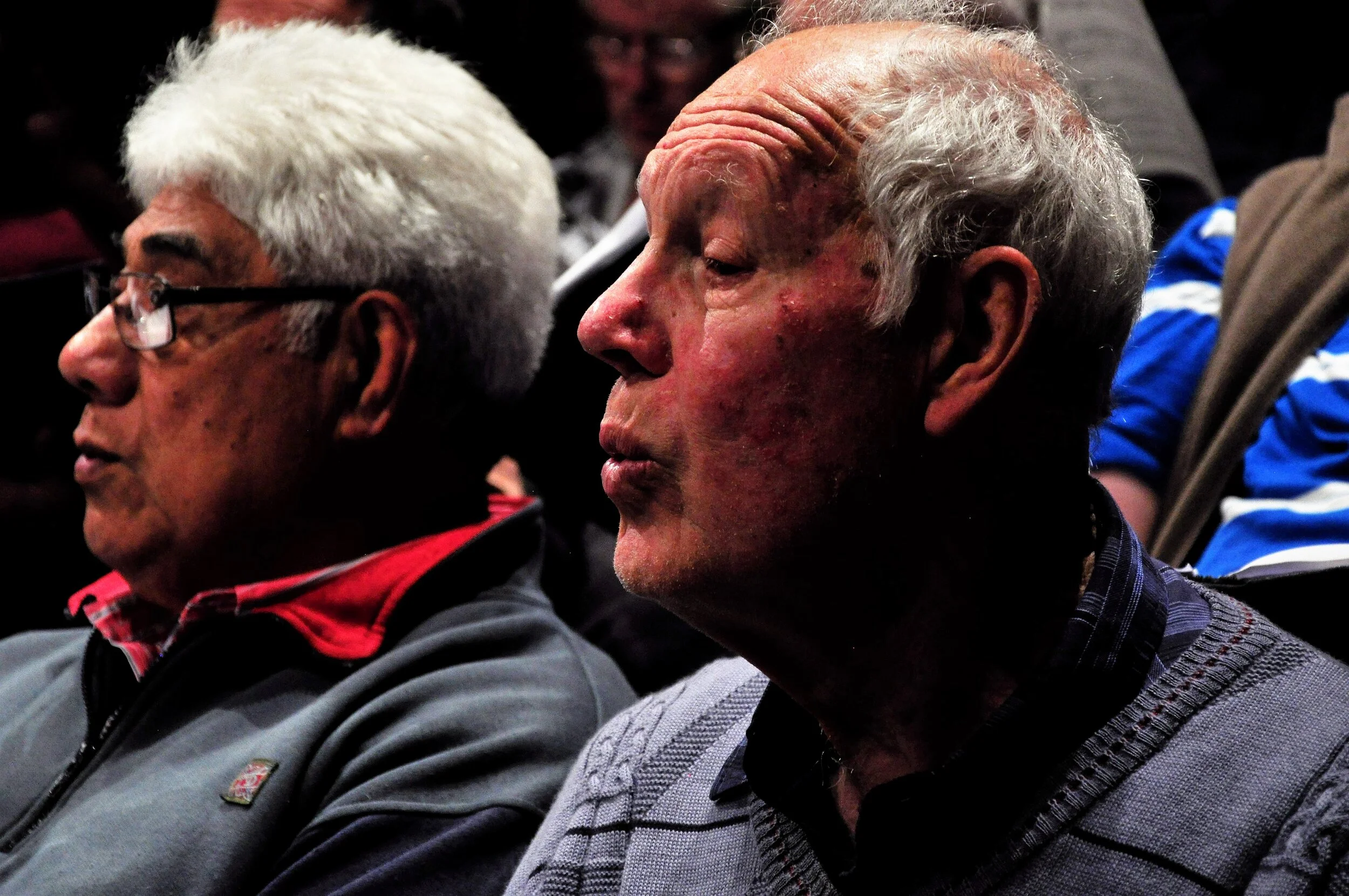 Ian with Foalima in background