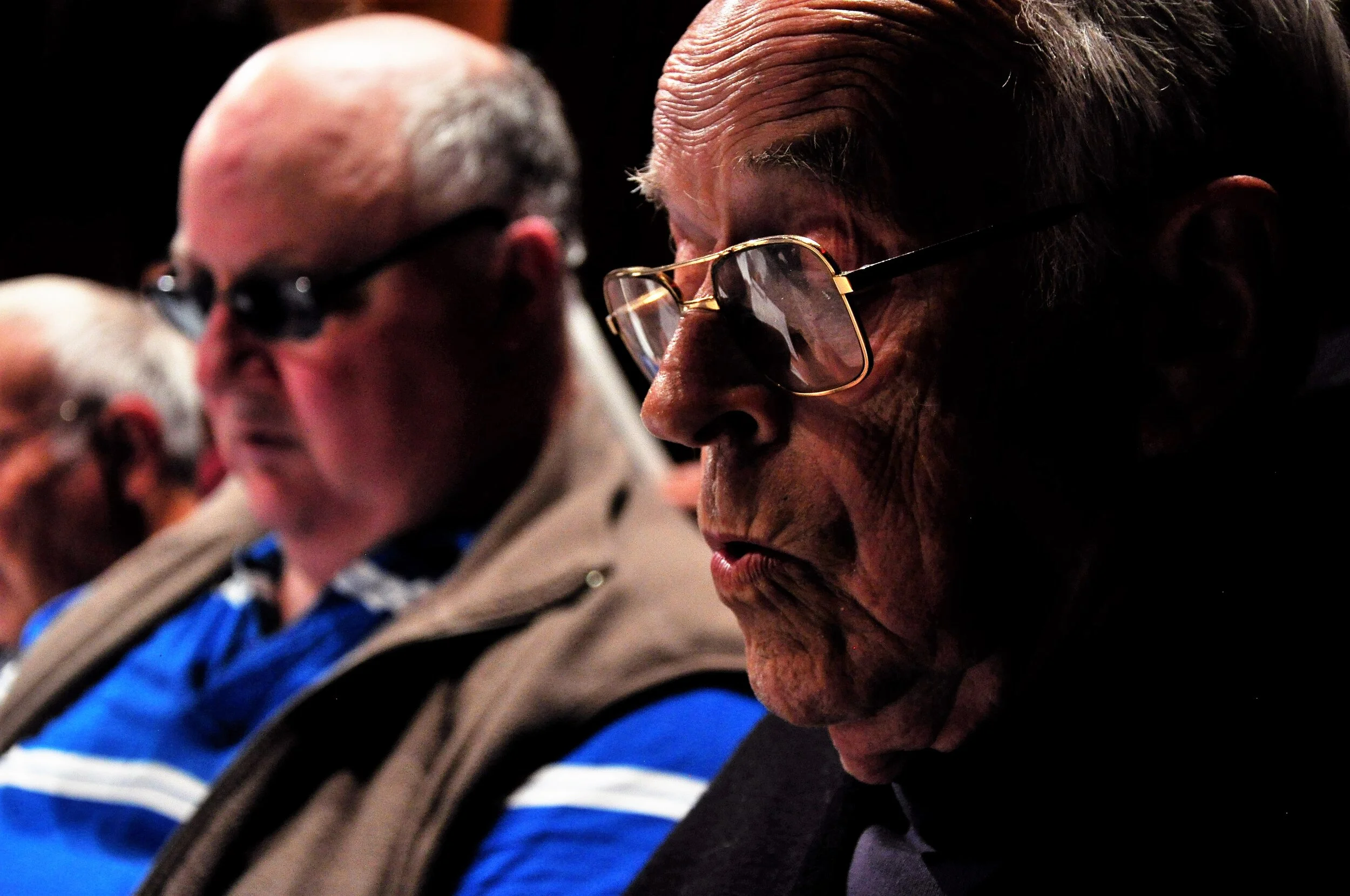 Graham with Paul in background