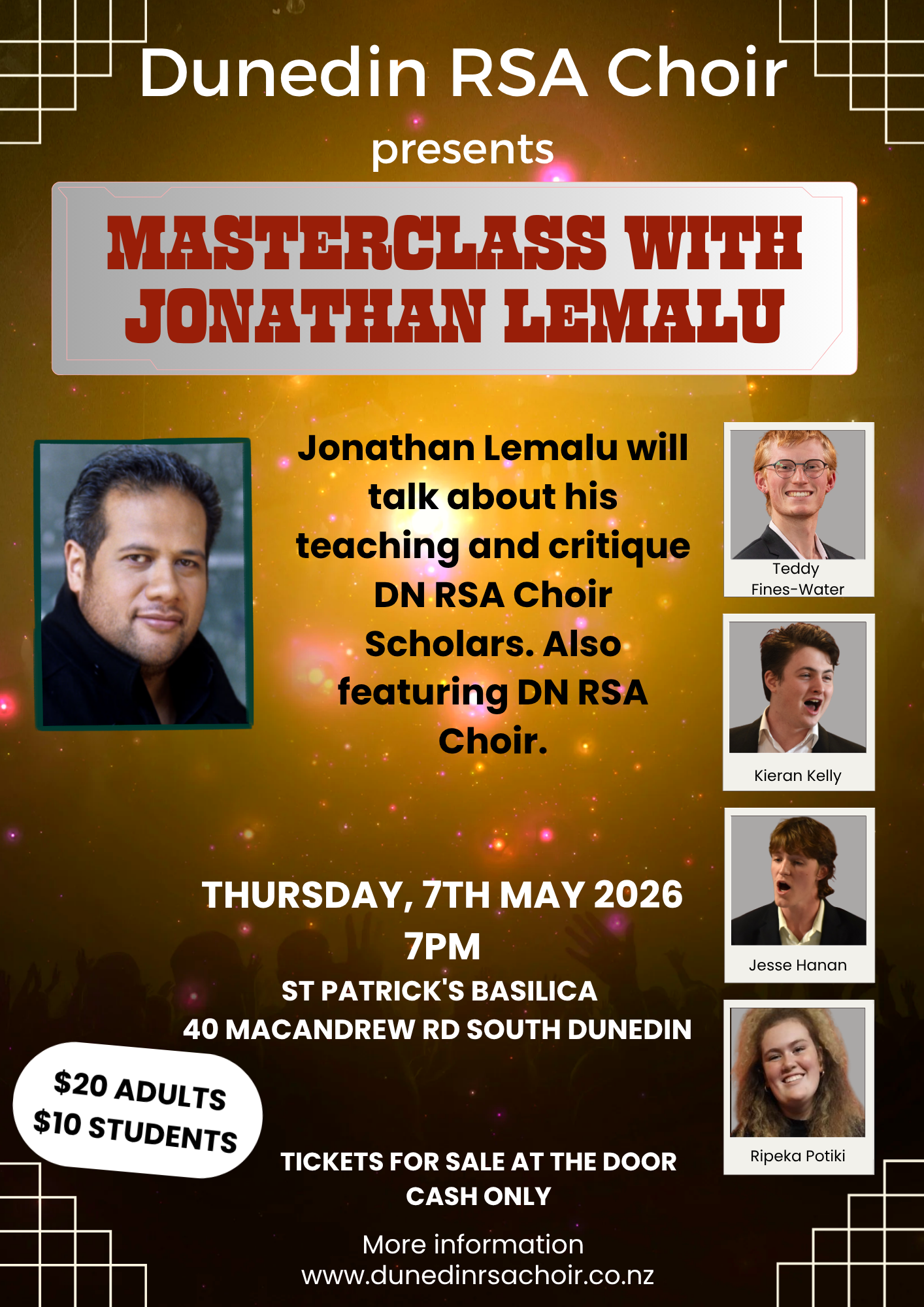 MASTERCLASS WITH JONATHAN LEMALU
