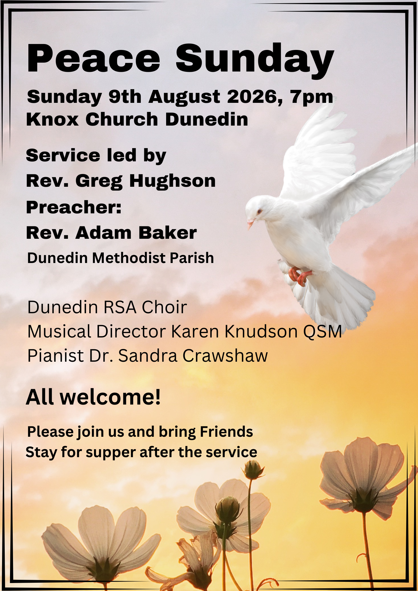 Peace Sunday Service
